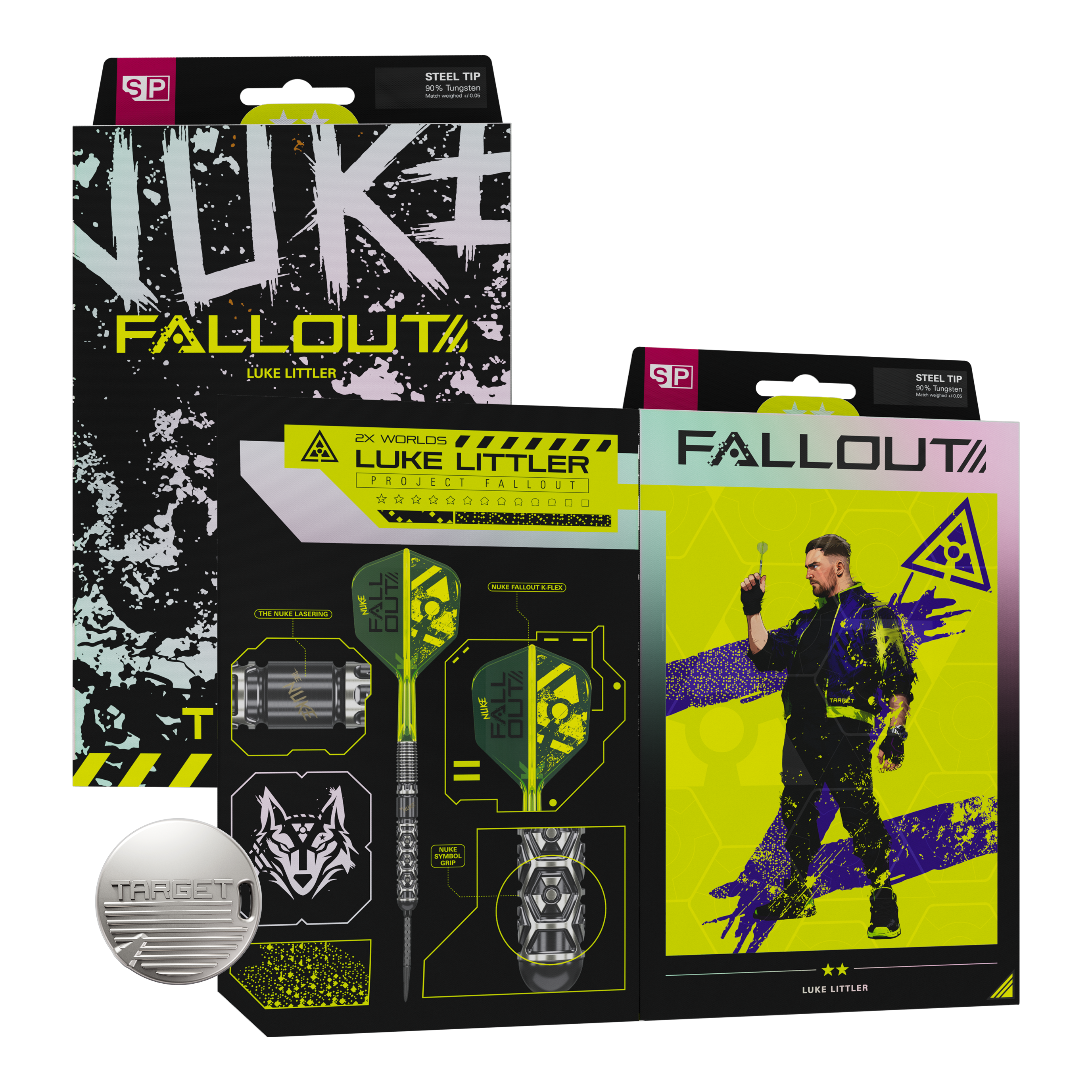 Target Luke Littler Nuke Fallout Swiss Points Steeldarts 