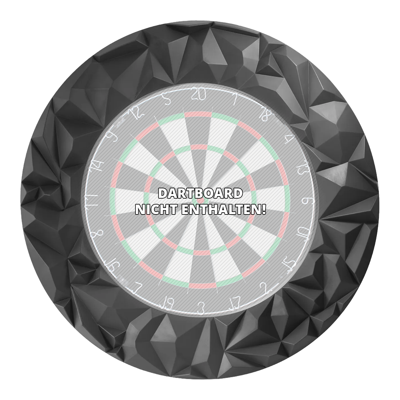 Precise 180 3D Dartboard Surround Subterra - Graphite