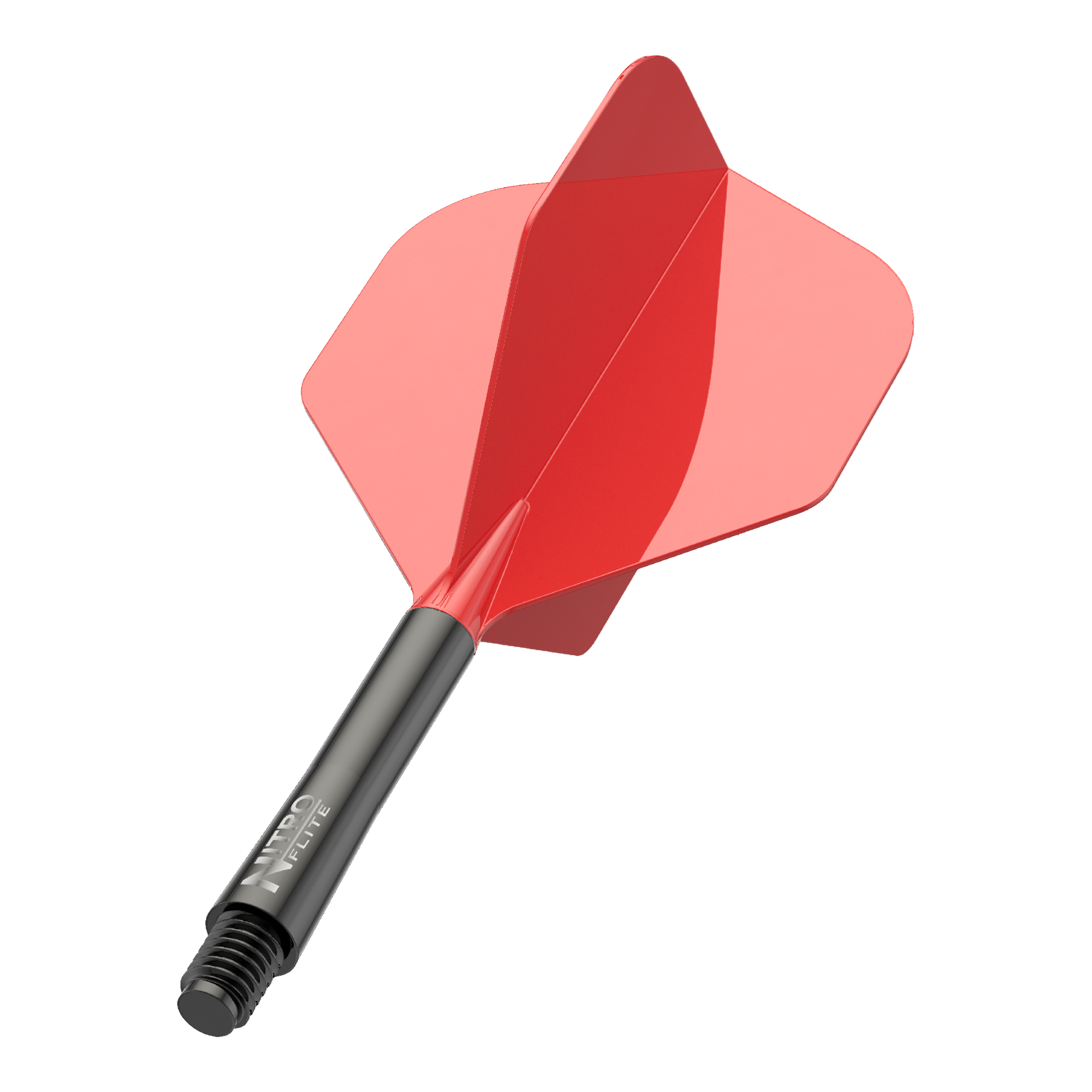 Red Dragon Nitroflite - Black Shaft Red No2 Flights