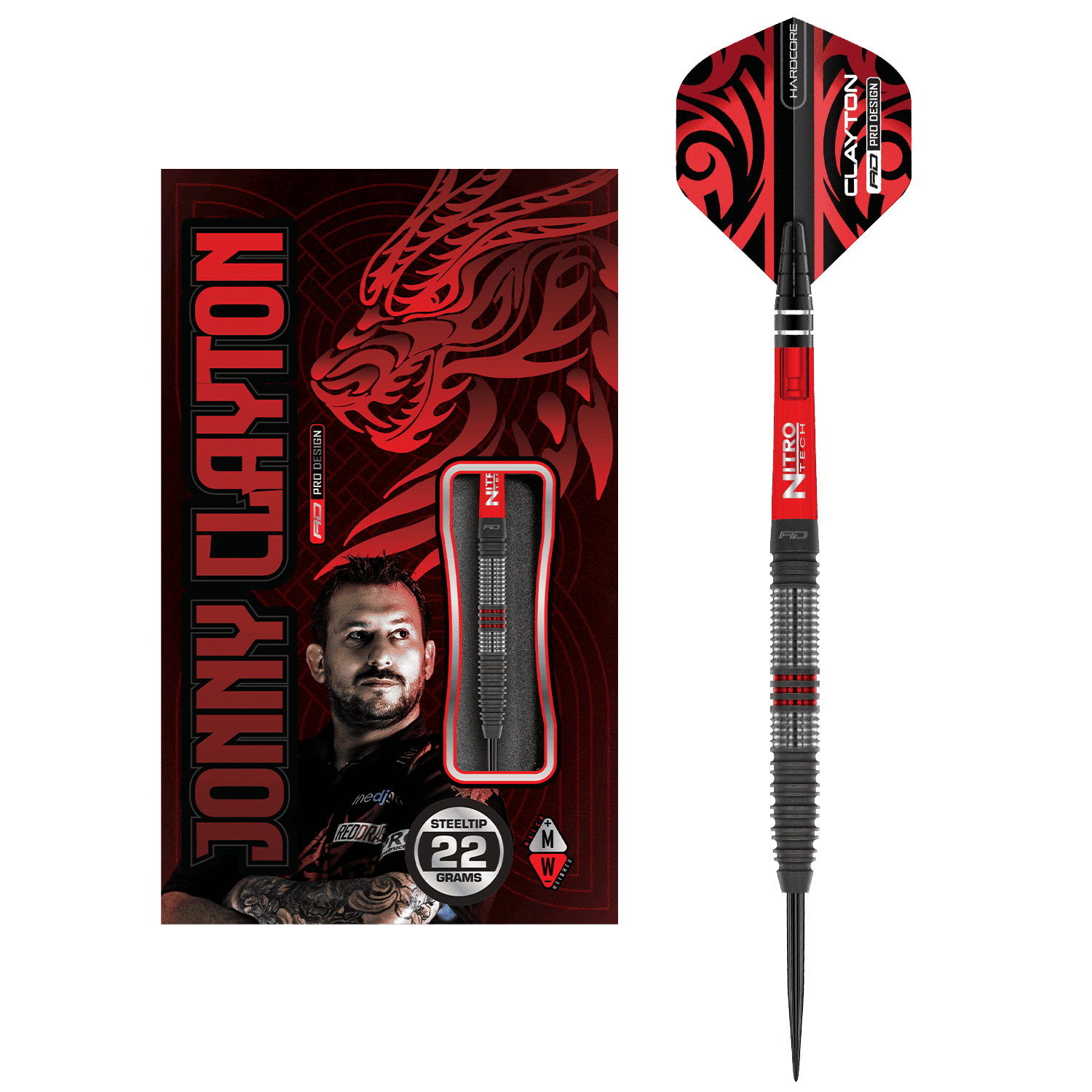 Red Dragon Jonny Clayton Hiraeth Steeldarts