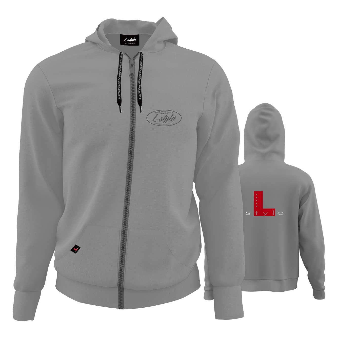 L-Style Hoodie - Grau