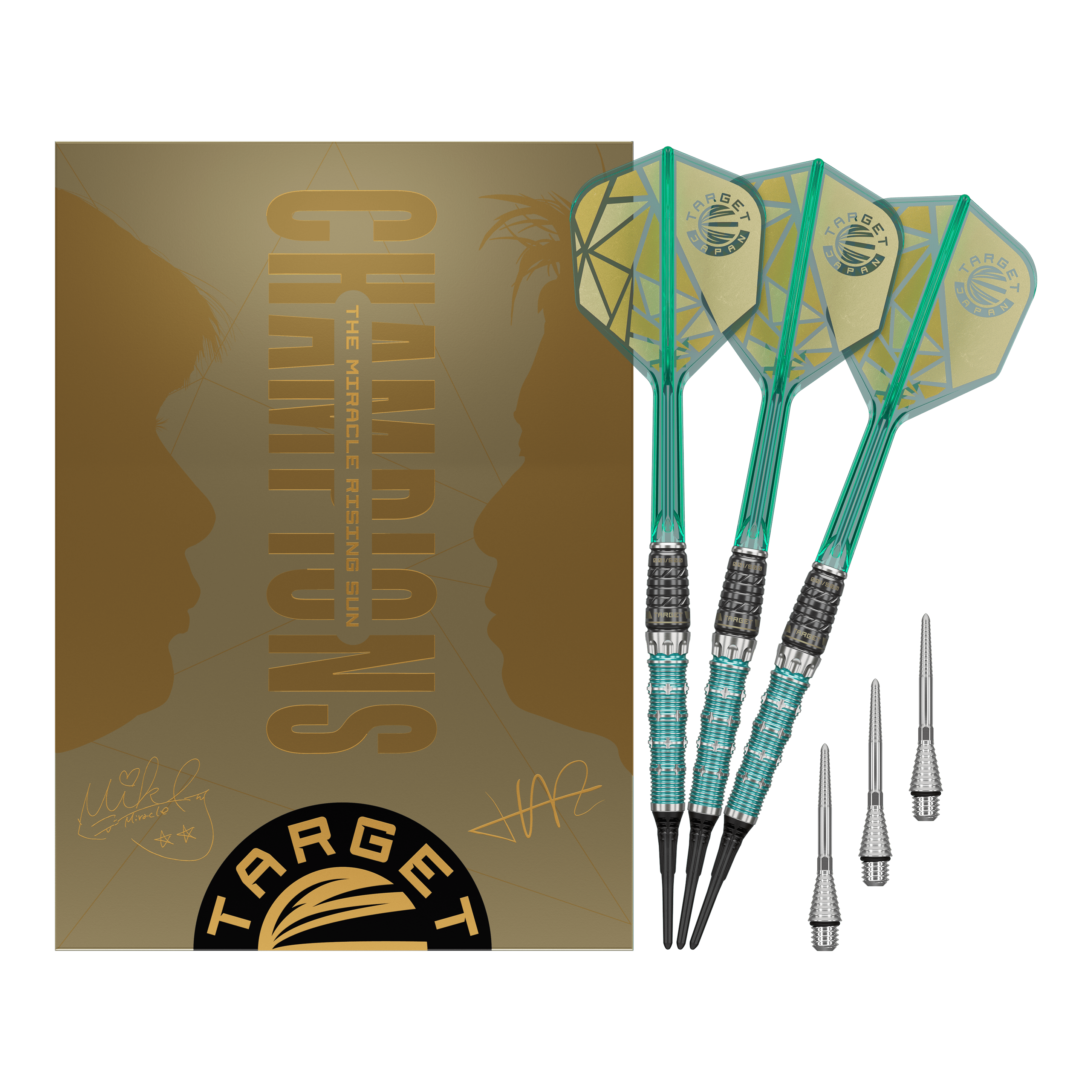 Target Japan The Rising Miracle Combination Limited Edition Softdarts - 21,5g Target Japan The Rising Miracle Combination Limited Edition Softdarts - 21,5g