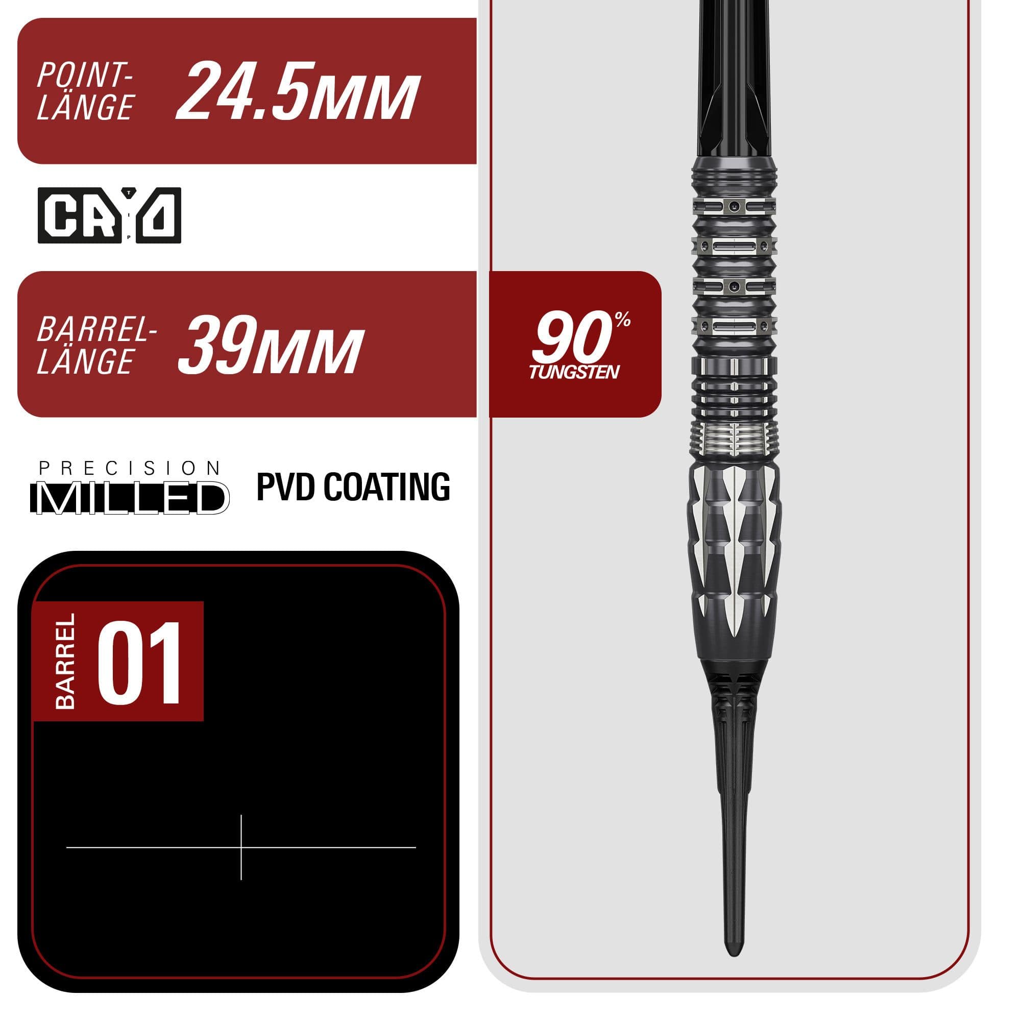 Target Japan Pyro GEN12 Softdarts - 17g 