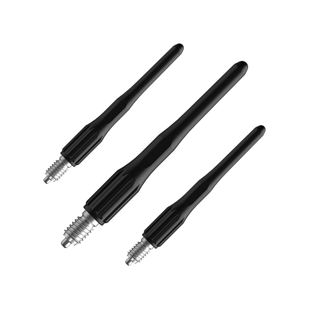 Bulls NL Convertible Point Softdartspitzen - 15er Pack - Schwarz