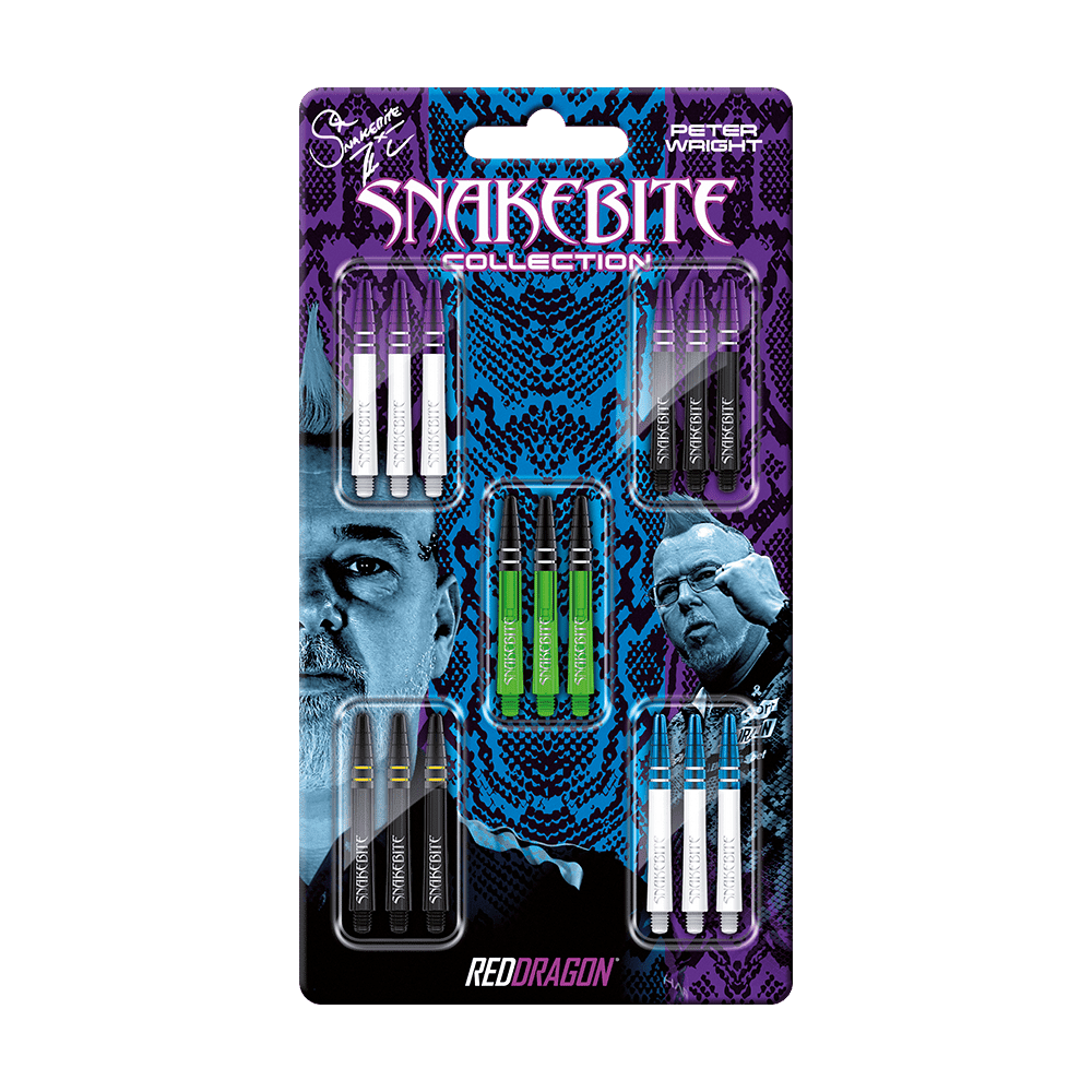 Red Dragon Peter Wright Snakebite Shaft Card Intermediate