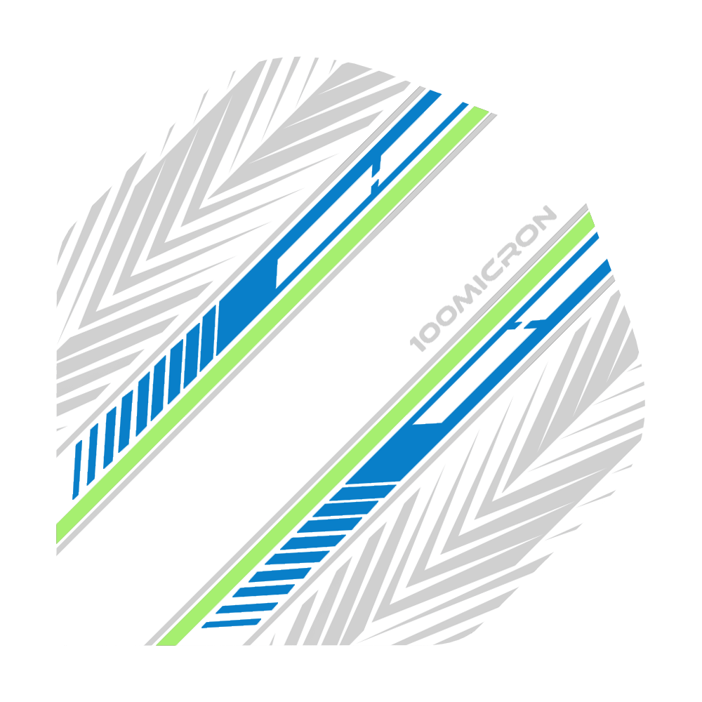 Pentathlon White Blue Green No2 Standard Flights