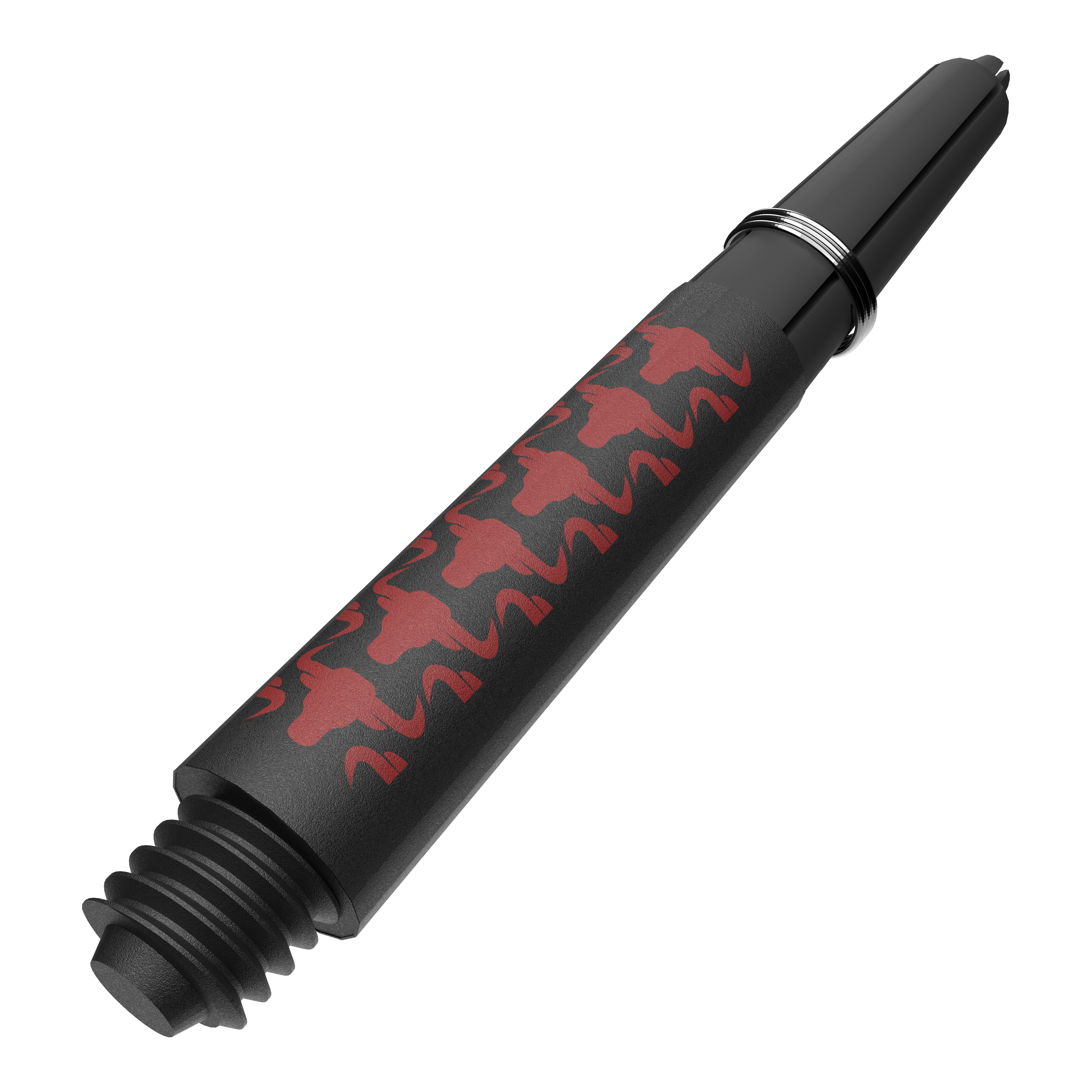 Bulls NL Capo Carbon Shafts - Rot Gezeigt wird ein roter Capo Carbon Shaft in kurzer Ausführung mit 34mm Länge. Das Zubehör eignet sich für den Einbau in Dartpfeile.