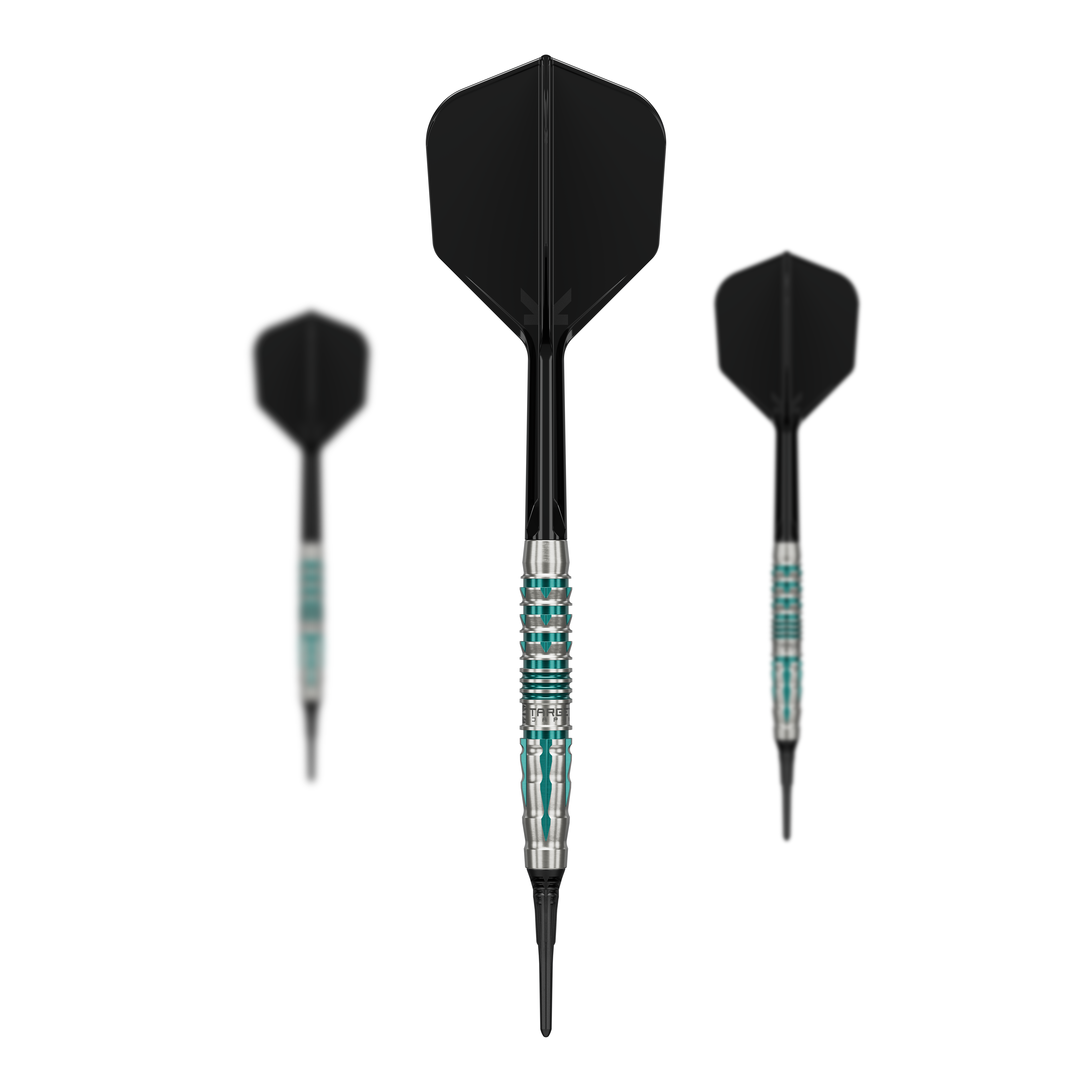 Target Black Marque Pierce Softdarts - 18,5g Target Black Marque Pierce Softdarts - 18,5g