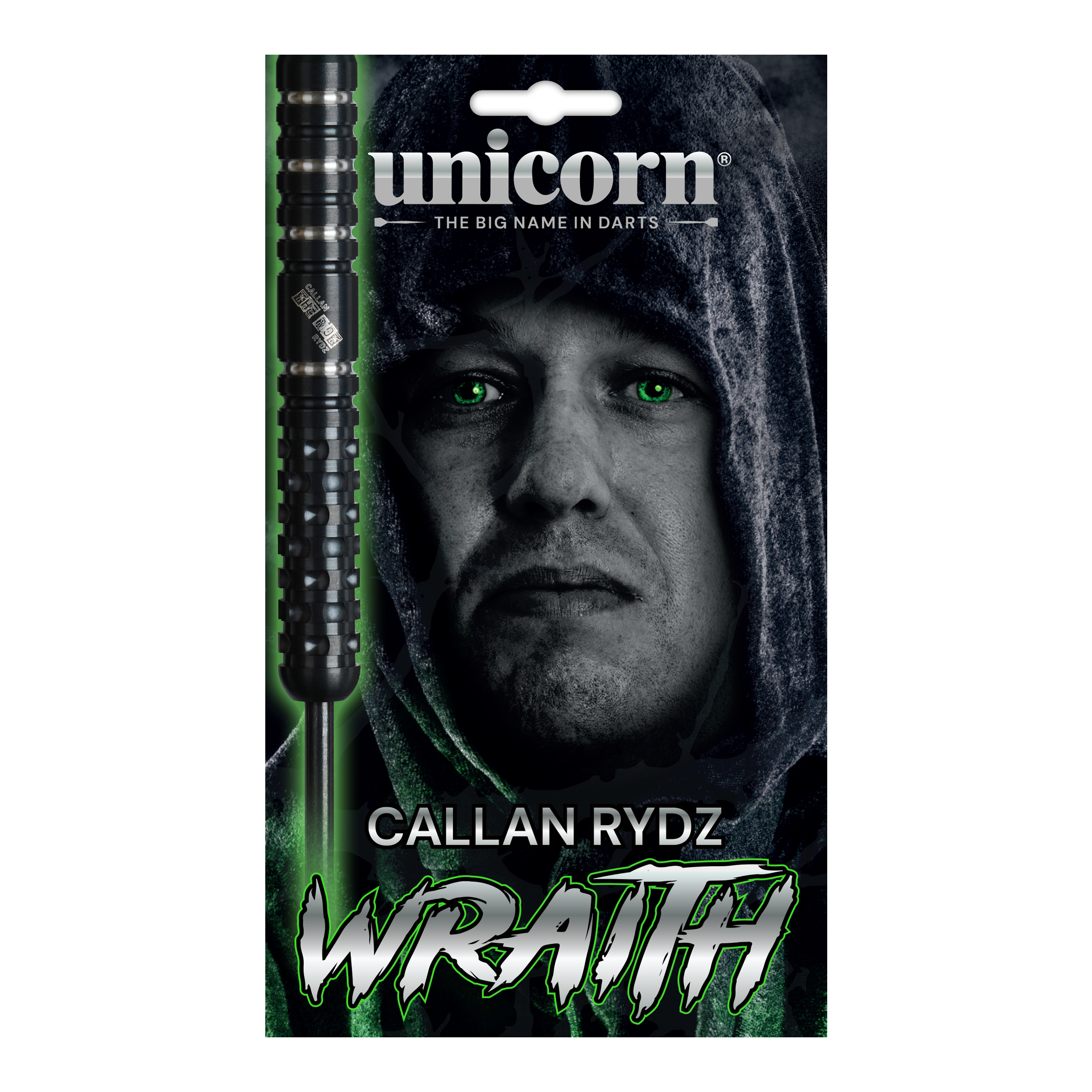 Unicorn Wraith Callan Rydz Steeldarts - 23g Das Foto zeigt Unicorn Wraith Callan Rydz Steeldarts - 23g. Die Darts sind für professionelle Spieler geeignet.