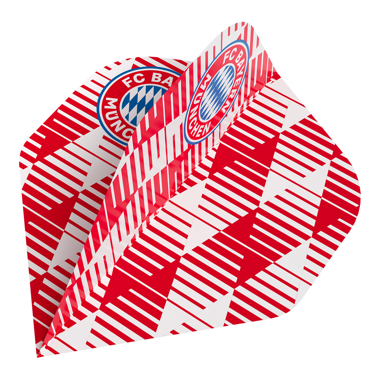 Bulls FC Bayern München Flight Collection - 5 Satz Zu sehen ist die Bulls FC Bayern München Flight Collection - 5 Satz. Das Produkt ist für Fans von FC Bayern München und Darts gedacht.