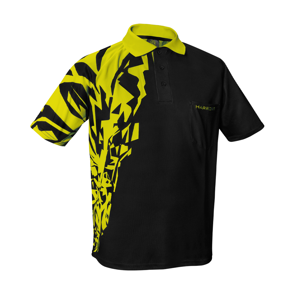 Harrows Rapide Dartshirt - Gelb