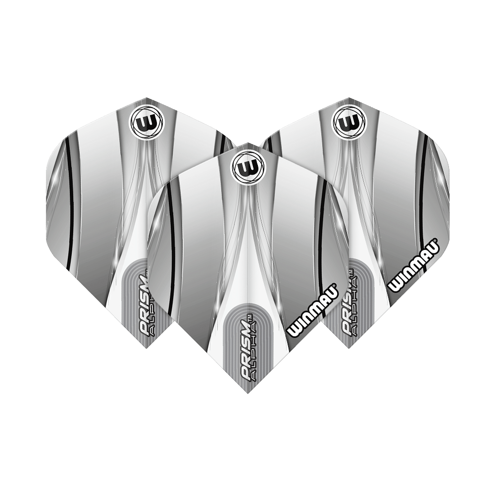 Winmau Alpha Sniper White Standard Flights