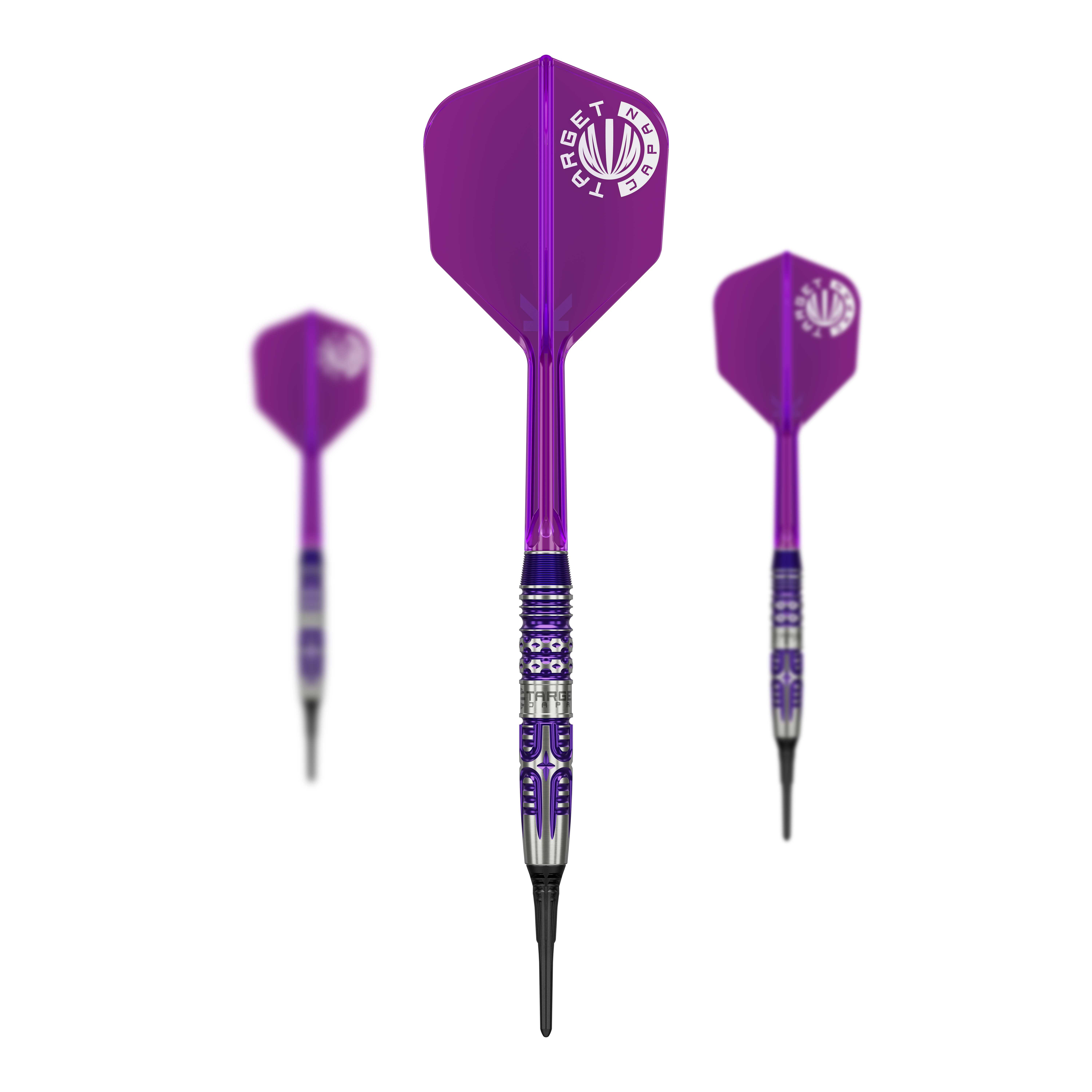 Target Japan Endeavour Kasumi Sato GEN3 Softdarts - 19g Auf dem Bild sind die Target Japan Endeavour Kasumi Sato GEN3 Softdarts - 19g als Set dargestellt. Dieses Set eignet sich für professionelle Dartspiele.