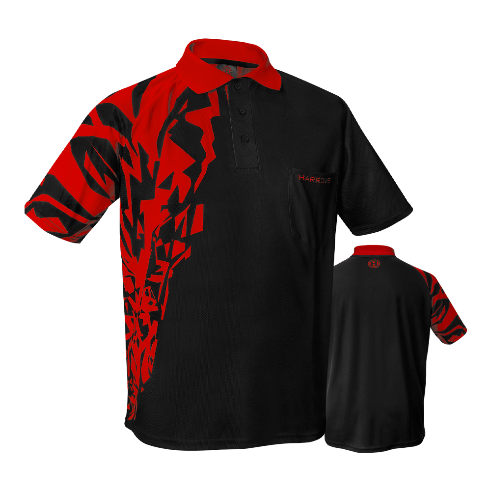 Harrows Rapide Dartshirt - Rot