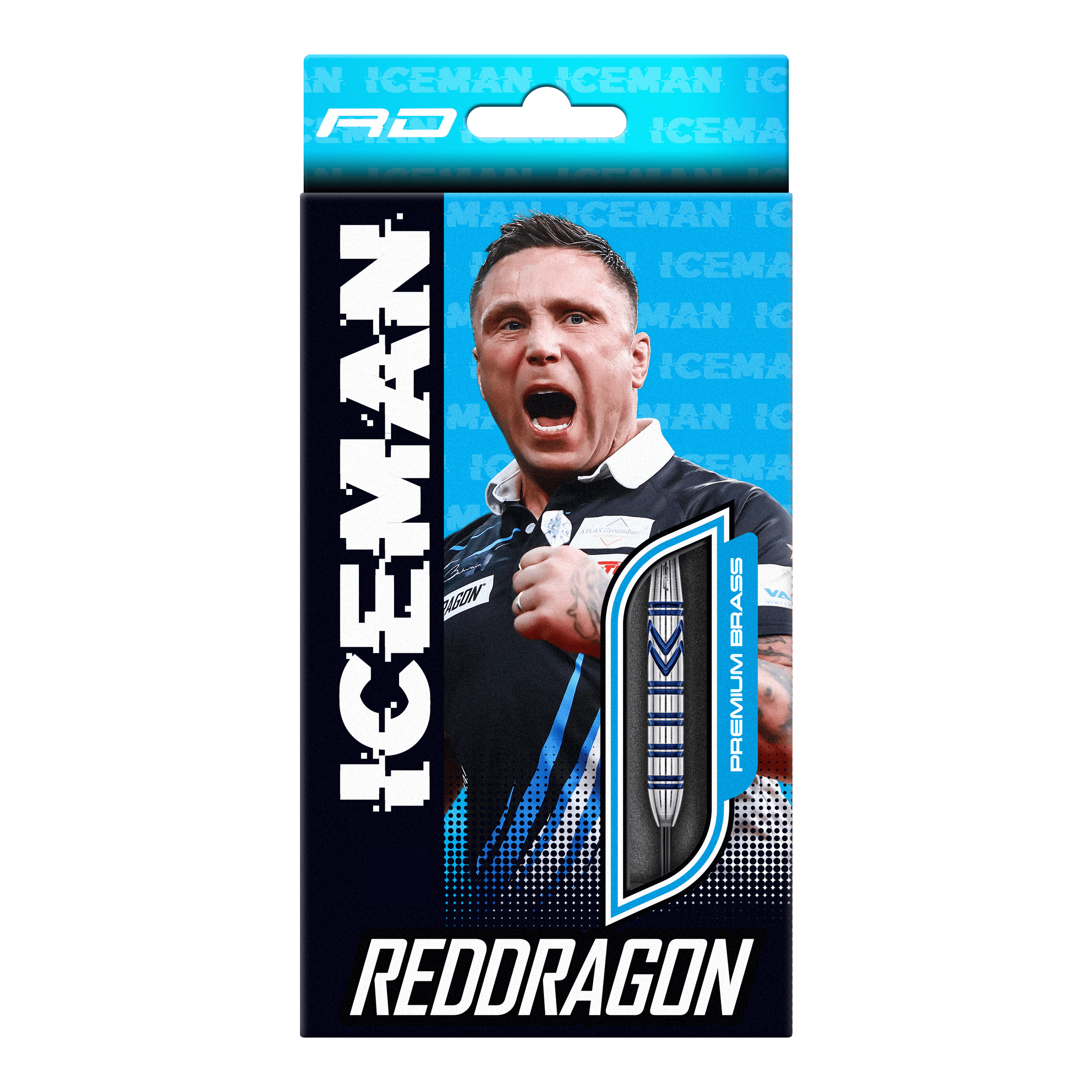 Red Dragon Gerwyn Price Brass Steeldarts - 21 g