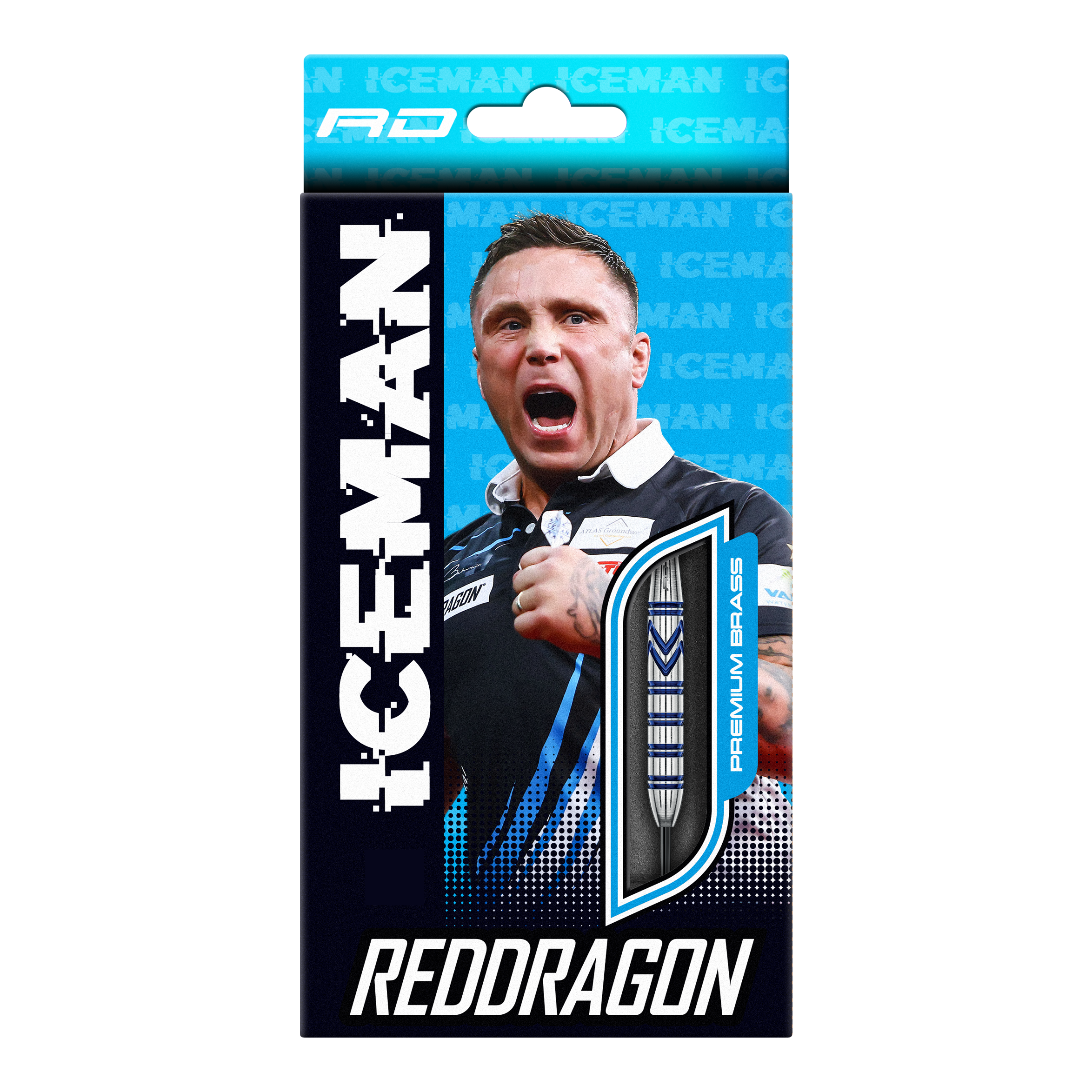 Red Dragon Gerwyn Price Brass Steeldarts - 21 g Dies ist ein Bild der Red Dragon Gerwyn Price Brass Steeldarts - 21 g. Das Produkt besteht aus Messing und ist für Steeldart-Spiele geeignet.