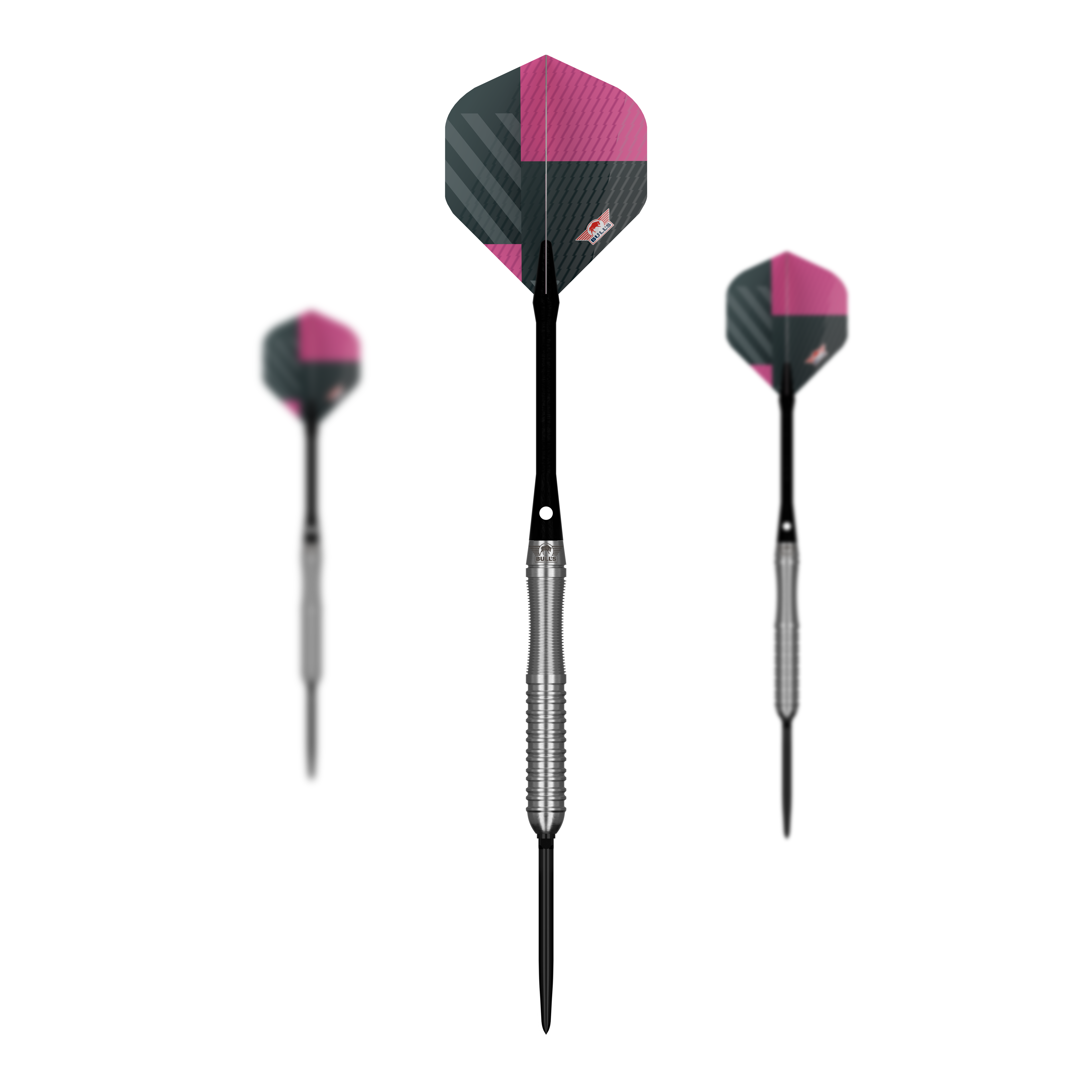 Bulls NL Volt Pink Convertible Point Steeldarts Bulls NL Volt Pink Convertible Point Steeldarts