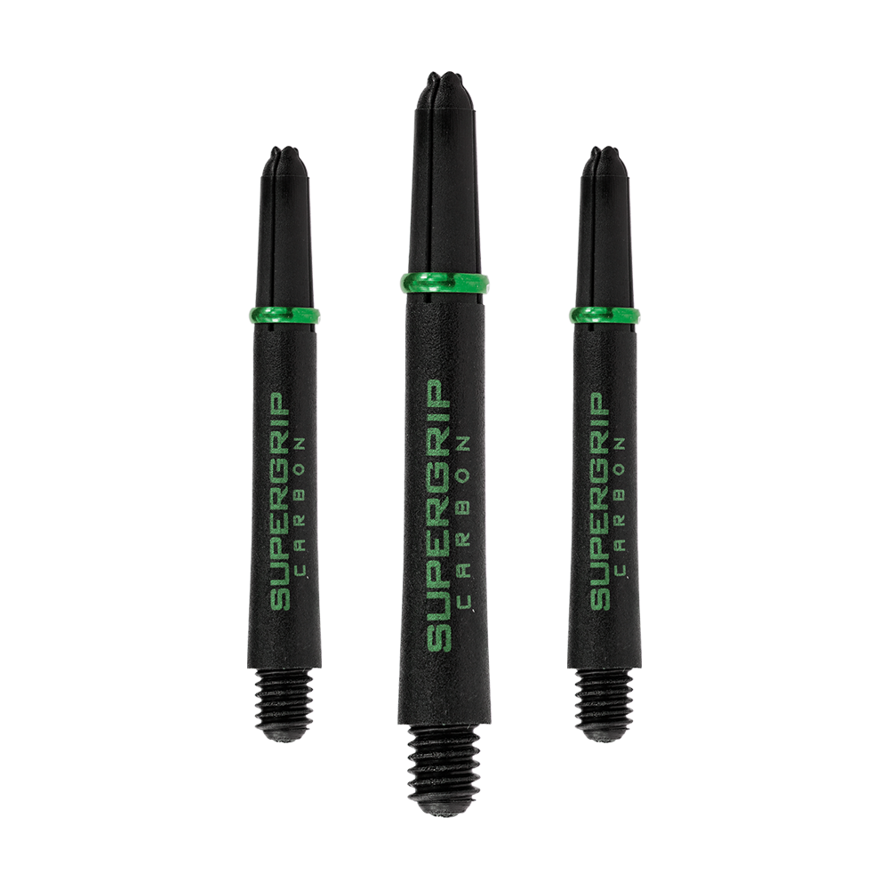 Harrows Supergrip Carbon Shafts - Green