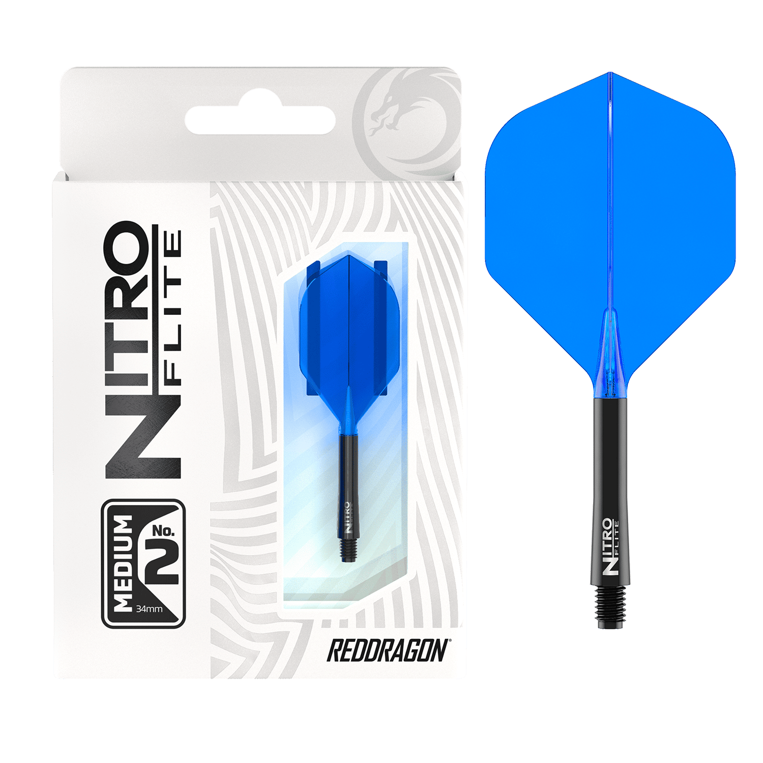 Red Dragon Nitro Flite Flights schwarz-blau