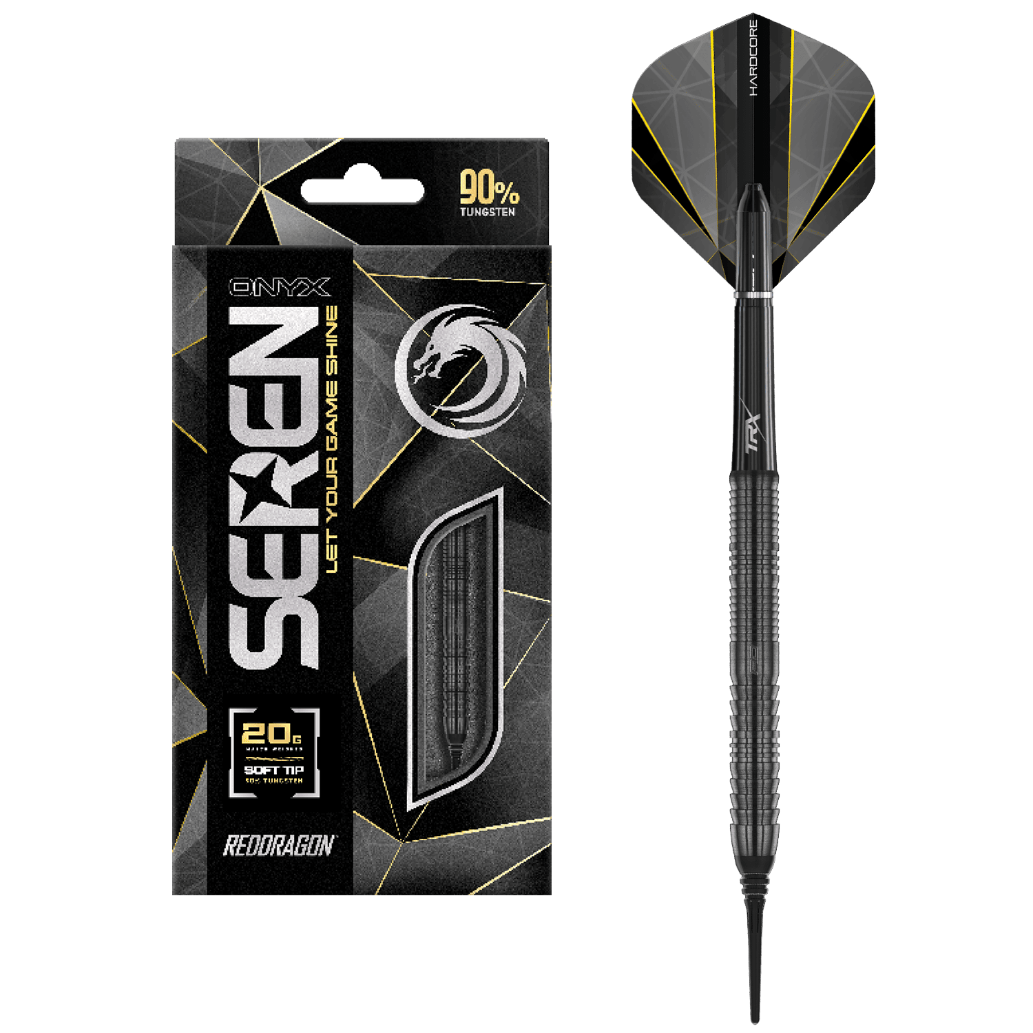 Red Dragon Seren 1 Onyx Softdarts