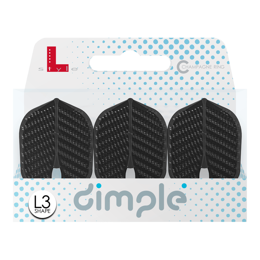 L-Style Flights Dimple Champagne L3PRO Shape