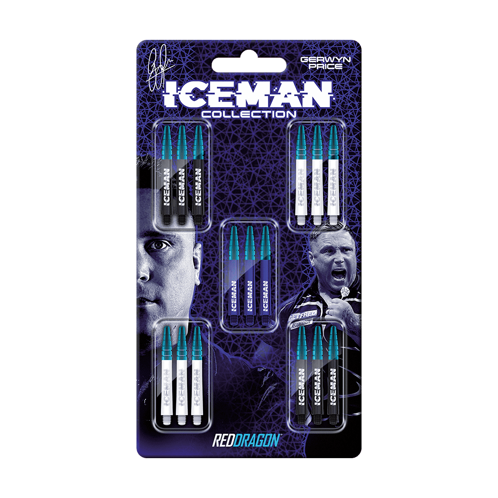 Red Dragon Gerwyn Price Iceman Shaft Collection Medium Red Dragon Gerwyn Price Iceman Shaft Collection Medium
