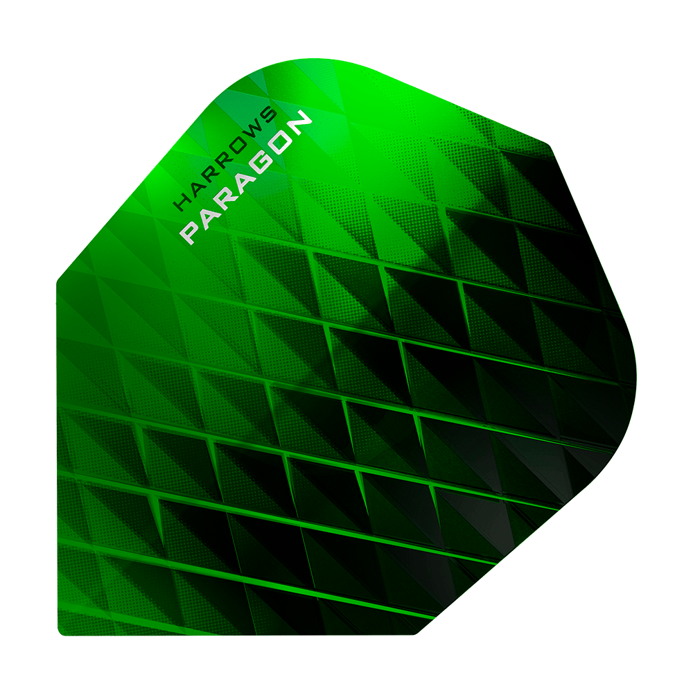Harrows Paragon Green No2 Standard Flights Harrows Paragon Green No2 Standard Flights