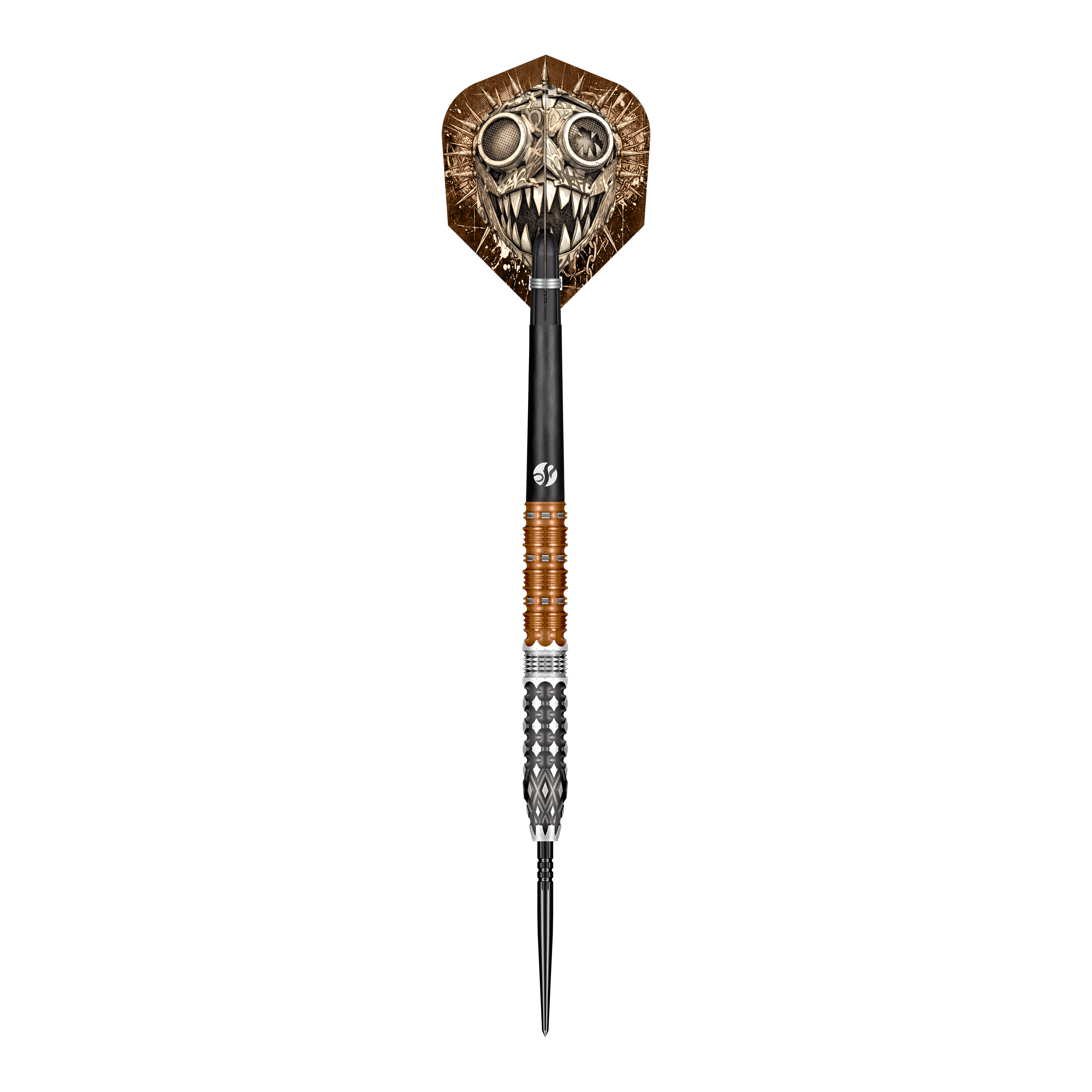 Shot Gnarly Gnasha Turbo Point Steeldarts - 23g Hier sieht man den Shot Gnarly Gnasha Turbo Point Steeldart mit 23g aus einer anderen Perspektive. Das Produkt überzeugt durch seine hochwertige Verarbeitung.