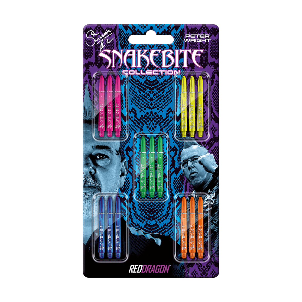 Red Dragon Peter Wright Snakebite Shaft Card Medium Red Dragon Peter Wright Snakebite Shaft Card Medium