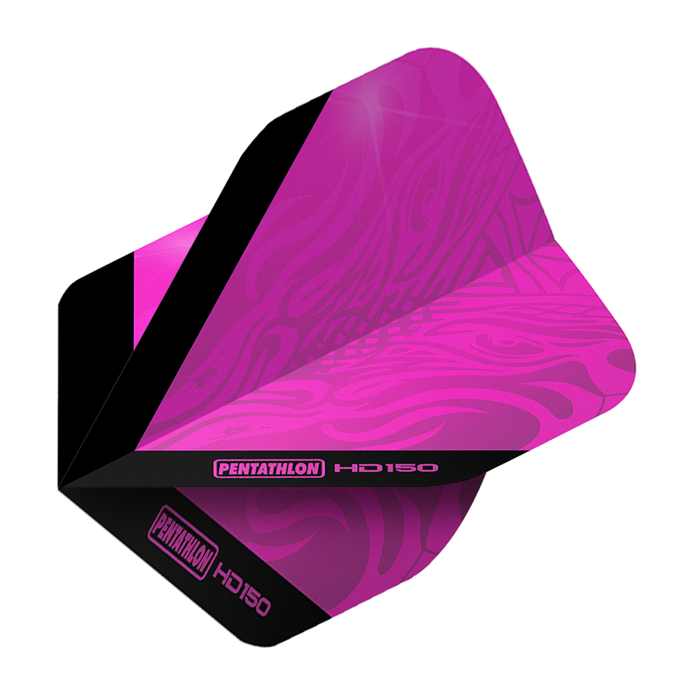 Pentathlon HD150 Metallic Pink Standard Flights