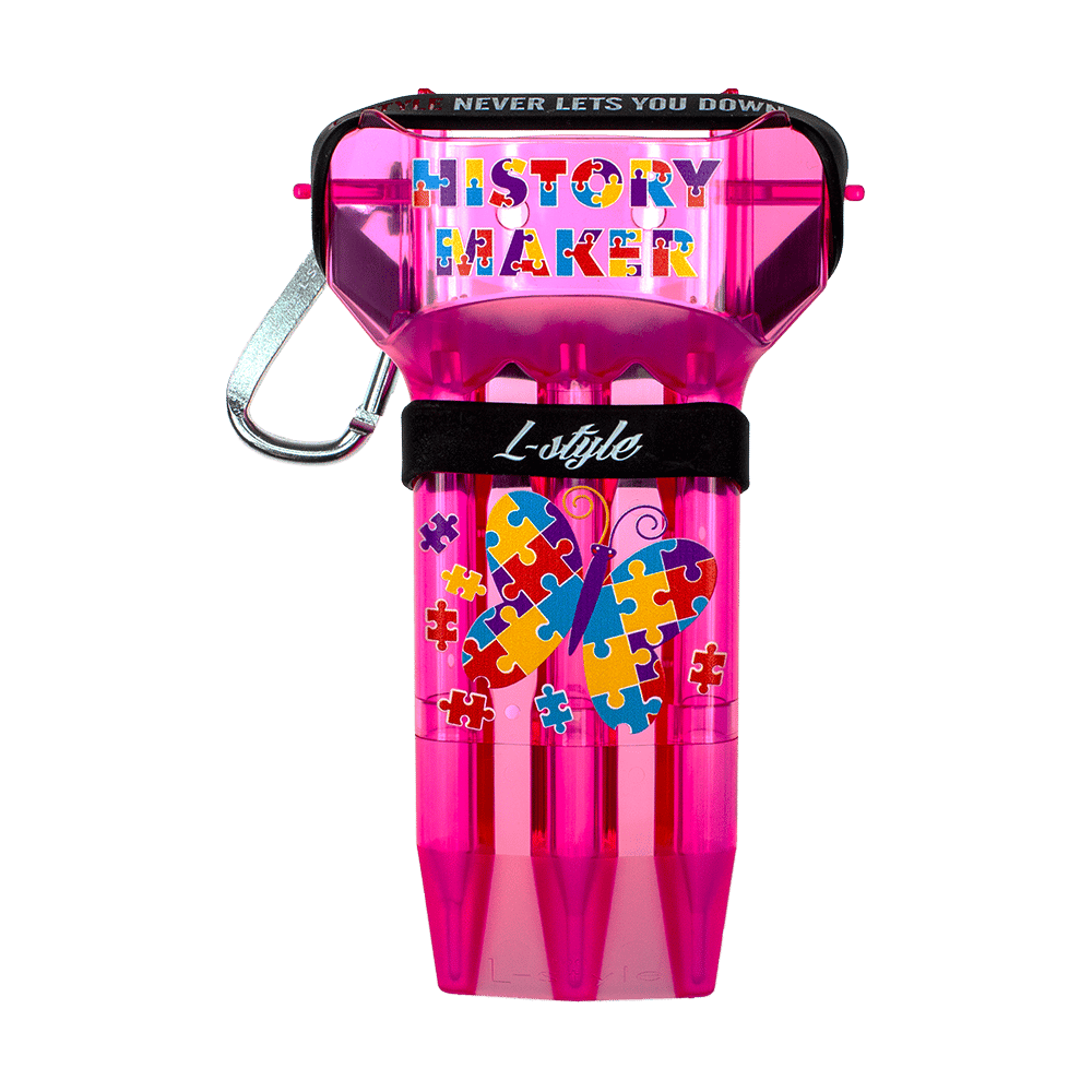 L-Style Krystal One Fallon Sherrock Signature Dartcase Pink