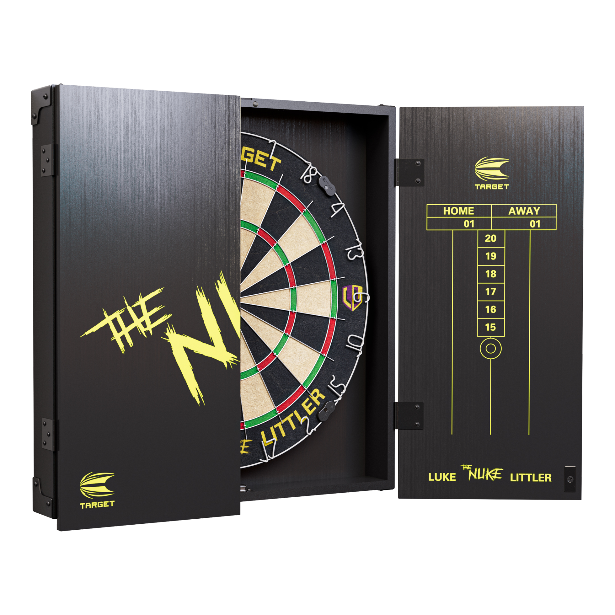 Target Luke Littler Kabinet Dartboard Set