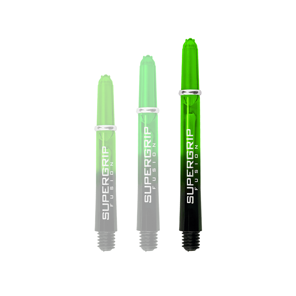 HR341_Harrows_Supergrip_Fusion_Shafts_Gr-n_47mm_1yG9X20uhhT9dp Zu sehen sind Harrows Supergrip Fusion Shafts. Sie sind für den Einsatz mit Darts konzipiert.