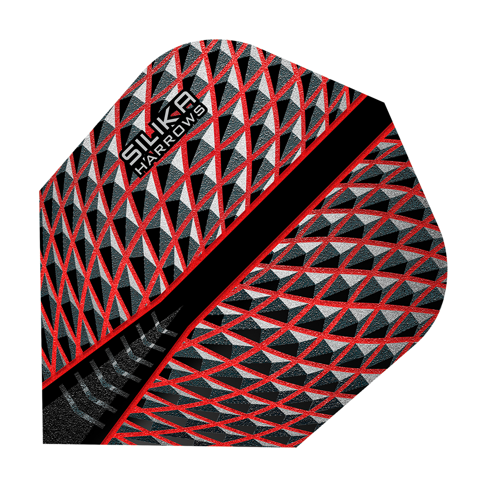 Harrows Silika Red No6 Flights Harrows Silika Red No6 Flights