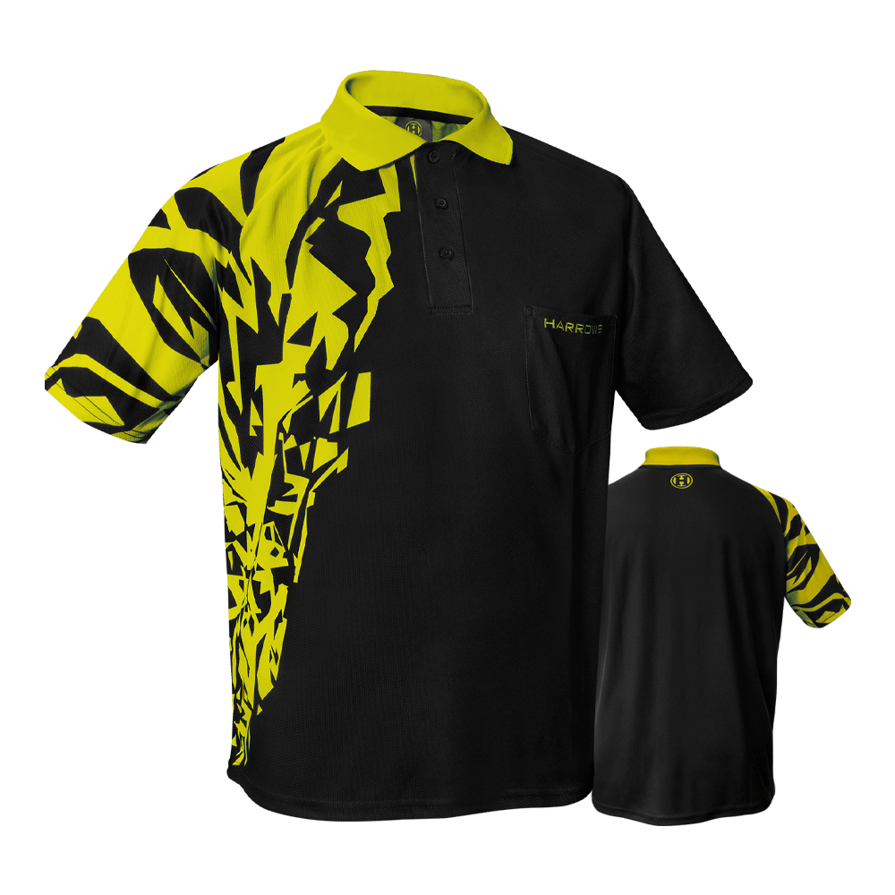 Harrows Rapide Dartshirt - Gelb