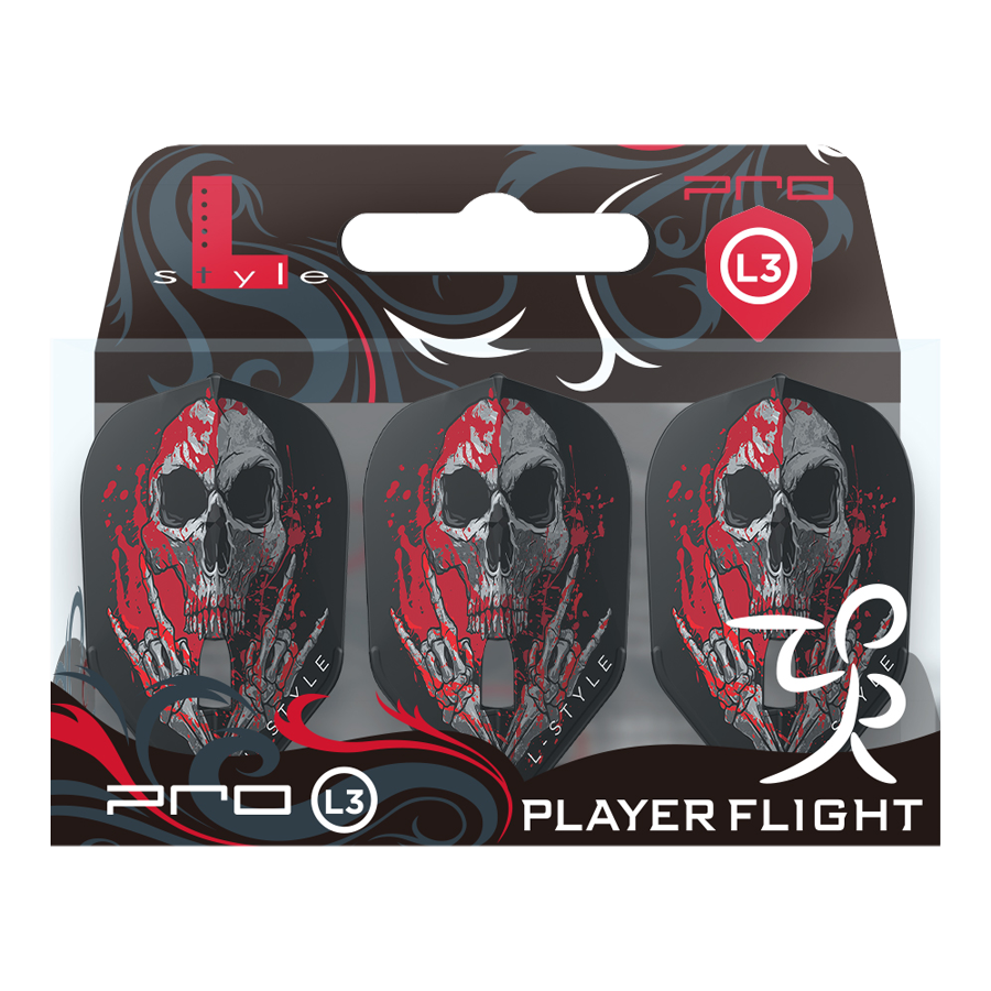 L-Style Ryan Searle V3 L3PRO Black Flights