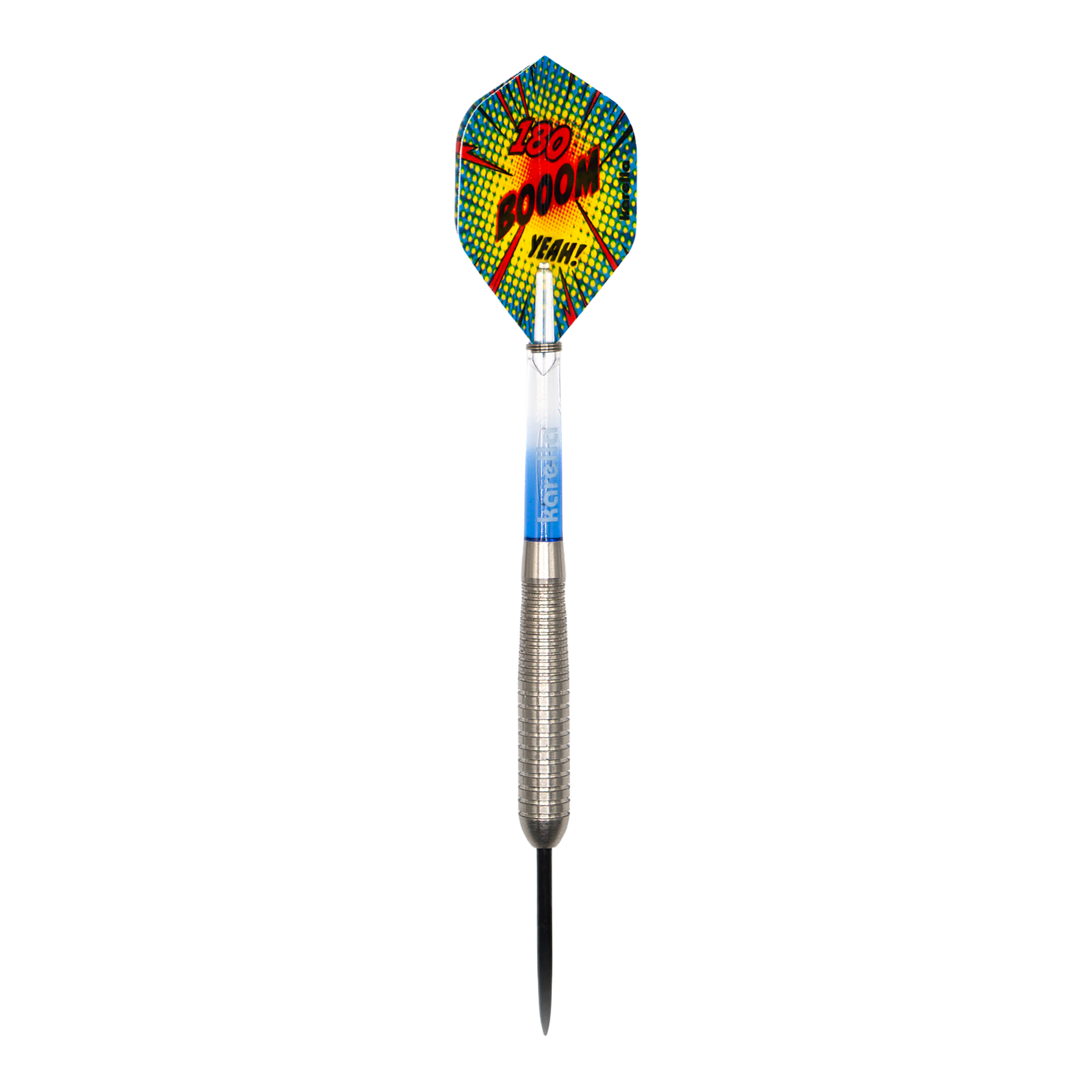 Karella Comic Line CL-4 Steeldarts - 23g Auf dem Bild ist der Karella Comic Line CL-4 Steeldarts - 23g zu sehen. Es handelt sich um einen hochwertigen Dartpfeil geeignet für professionelle Spiele.