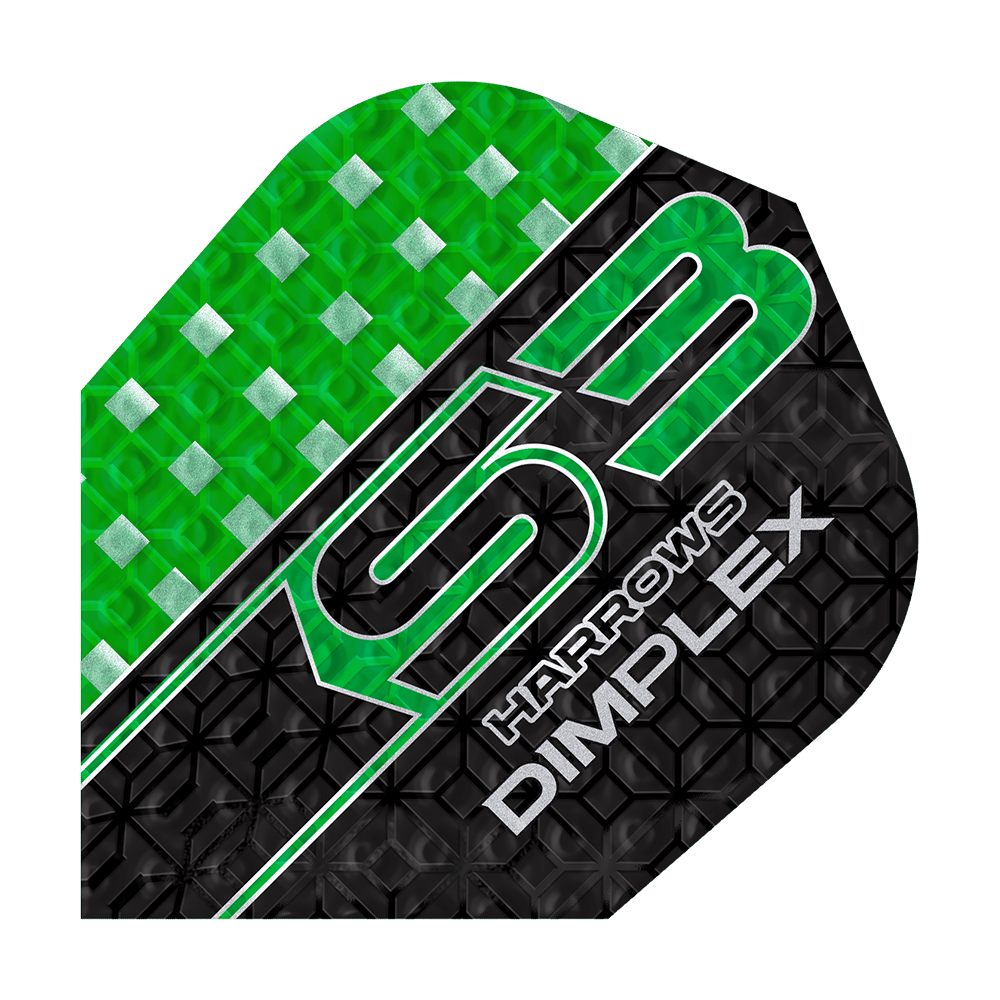 Harrows Dimplex S3 Flights - Grün Harrows Dimplex S3 Flights - Grün