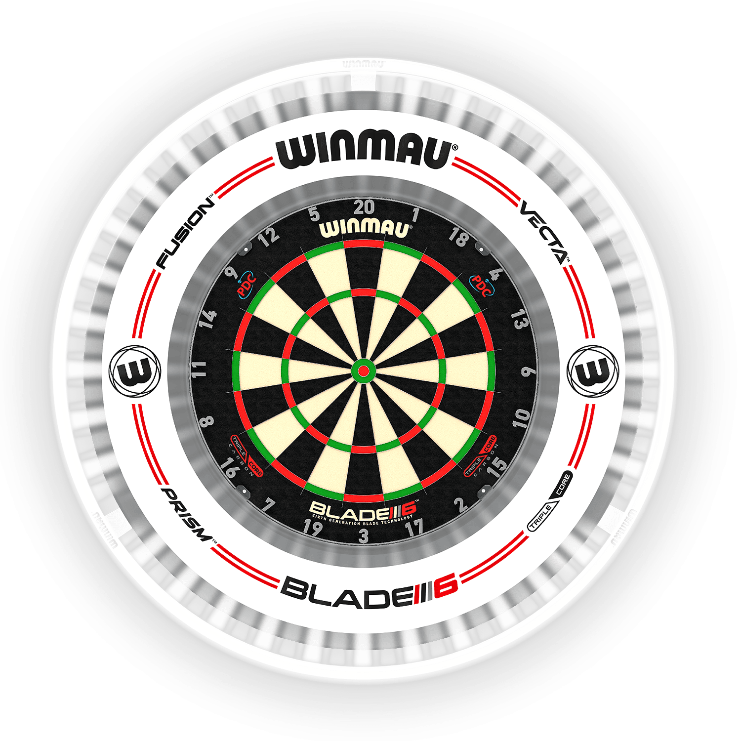 Winmau Plasma Ice 360 Dartboard-Beleuchtung