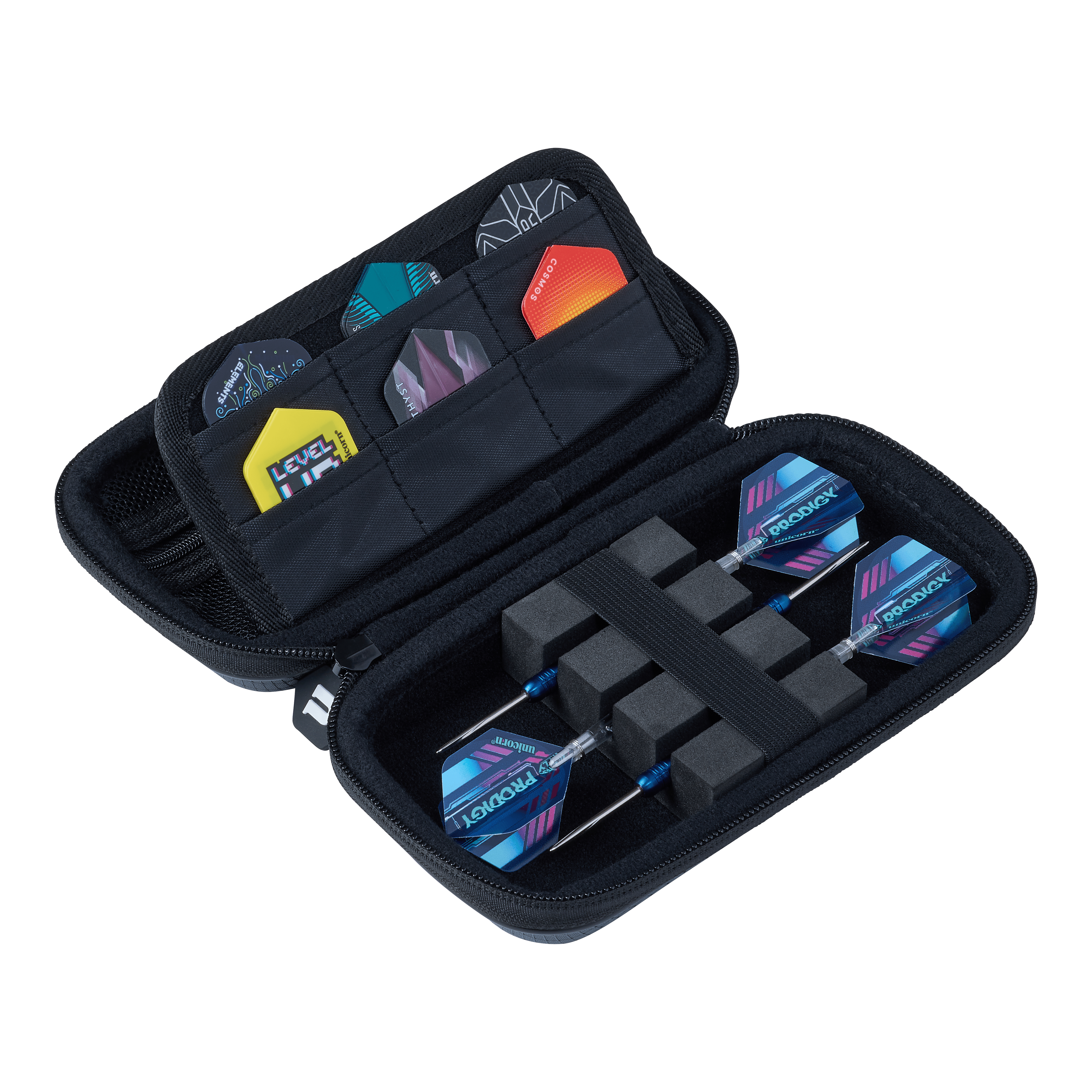 Unicorn Vanguard Small Dartcase - Grau Zu sehen ist das Unicorn Vanguard Small Dartcase in Grau. Es eignet sich zur sicheren Aufbewahrung von Darts.