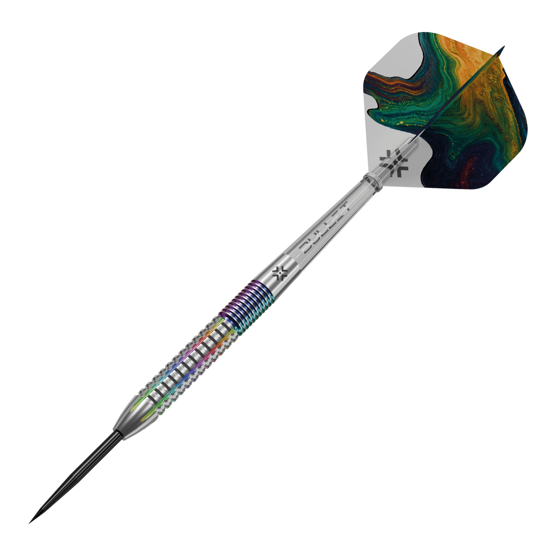 Bullet Diesel V2 Steeldarts Auf dem Bild sieht man die Bullet Diesel V2 Steel Darts. Diese Steeldarts sind für den professionellen Einsatz geeignet.