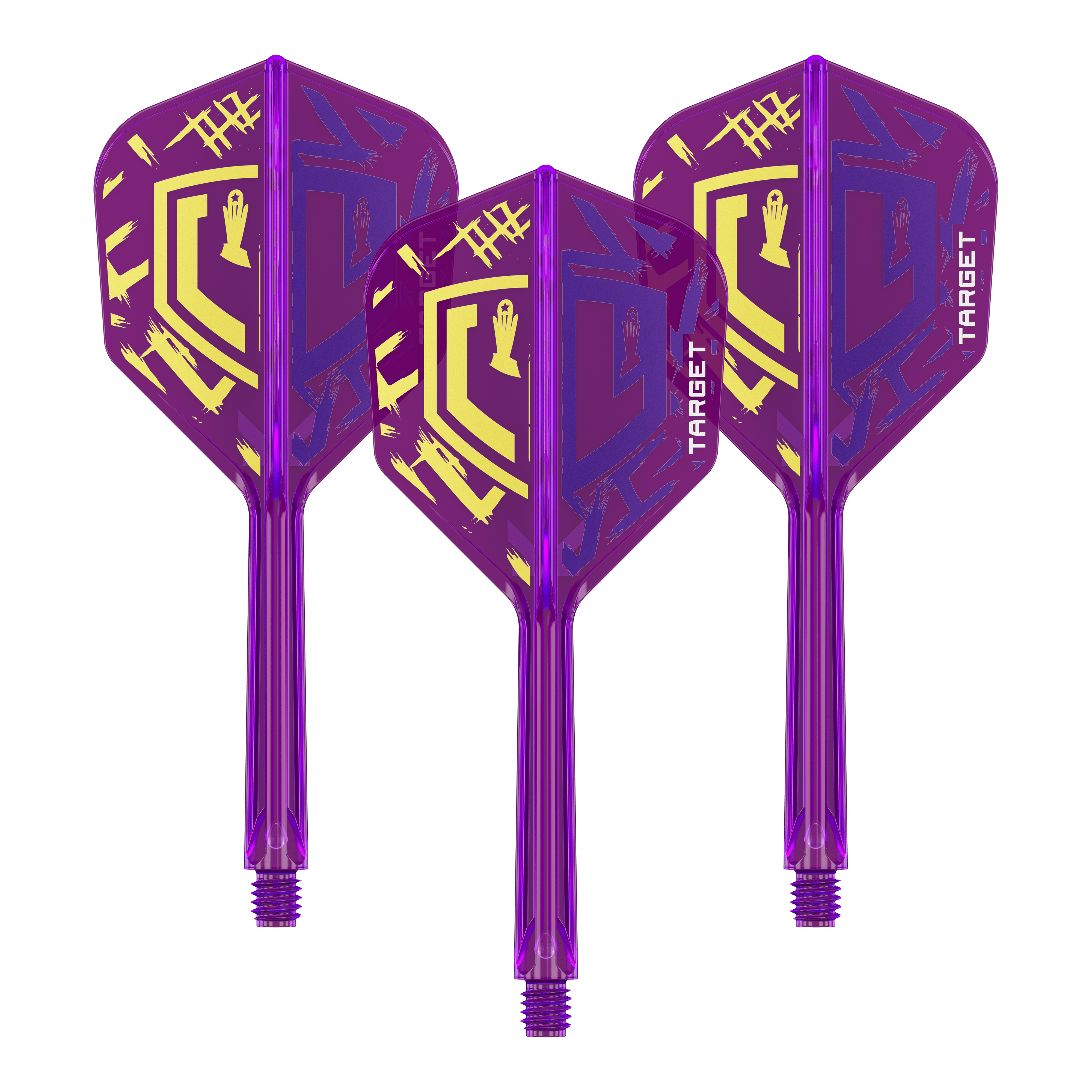 Target K-Flex Luke Littler World Champion 2025 No6 Flights Abgebildet sind die Target K-Flex Luke Littler World Champion 2025 No6 Flights in 33 mm Länge. Es ist ein Set an Dart-Flights für Dartsport.