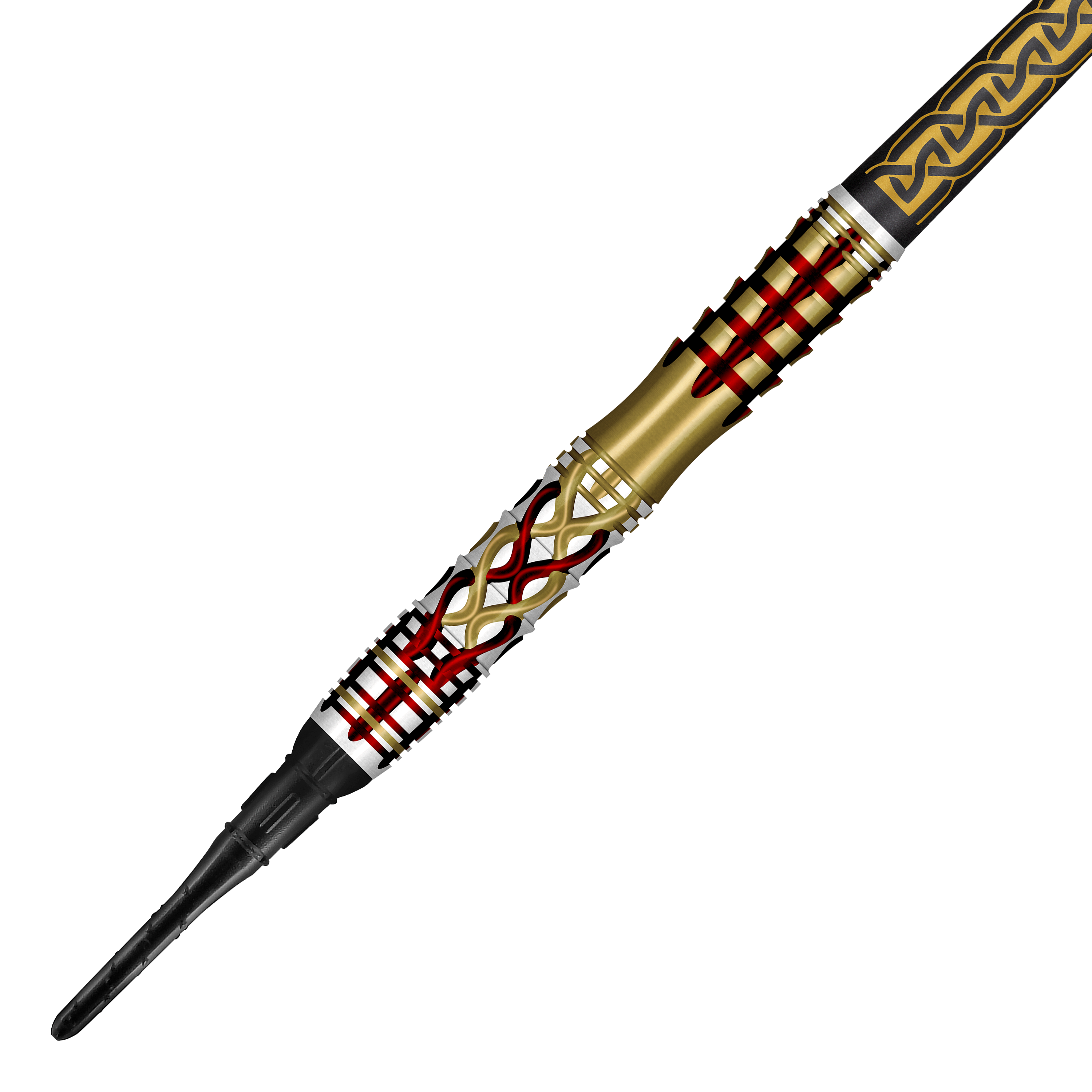 Shot Goths Alaric Softdarts - 20g Zu sehen ist das Produkt Shot Goths Alaric Softdarts - 20g. Die Softdarts werden hier in einer seitlichen Perspektive abgebildet.