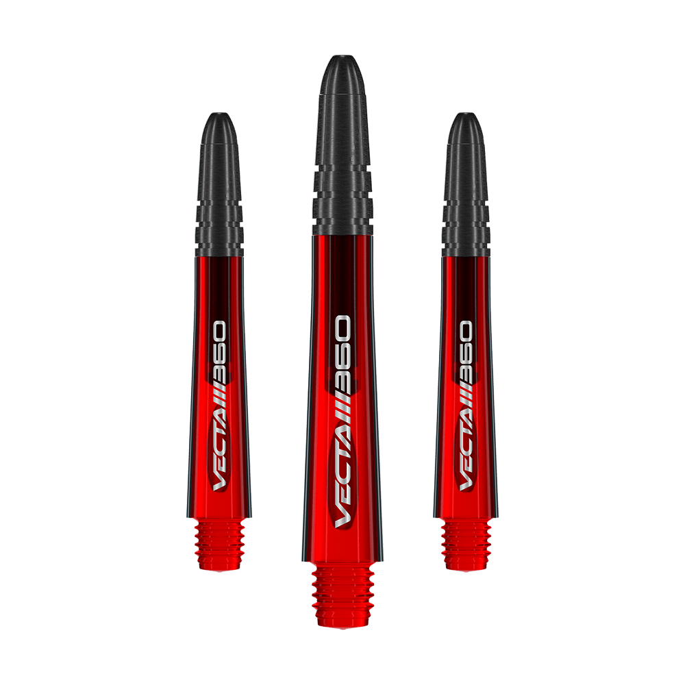 Winmau Vecta Blade 360 Shafts - Rot Winmau Vecta Blade 360 Shafts - Rot