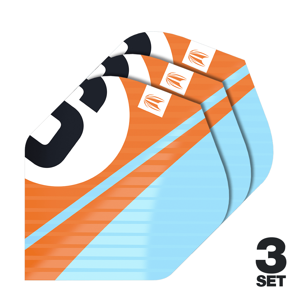 Target Pro Ultra Chicane Orange No2 Standard Flights - 3 Sets Target Pro Ultra Chicane Orange No2 Standard Flights - 3 Sets