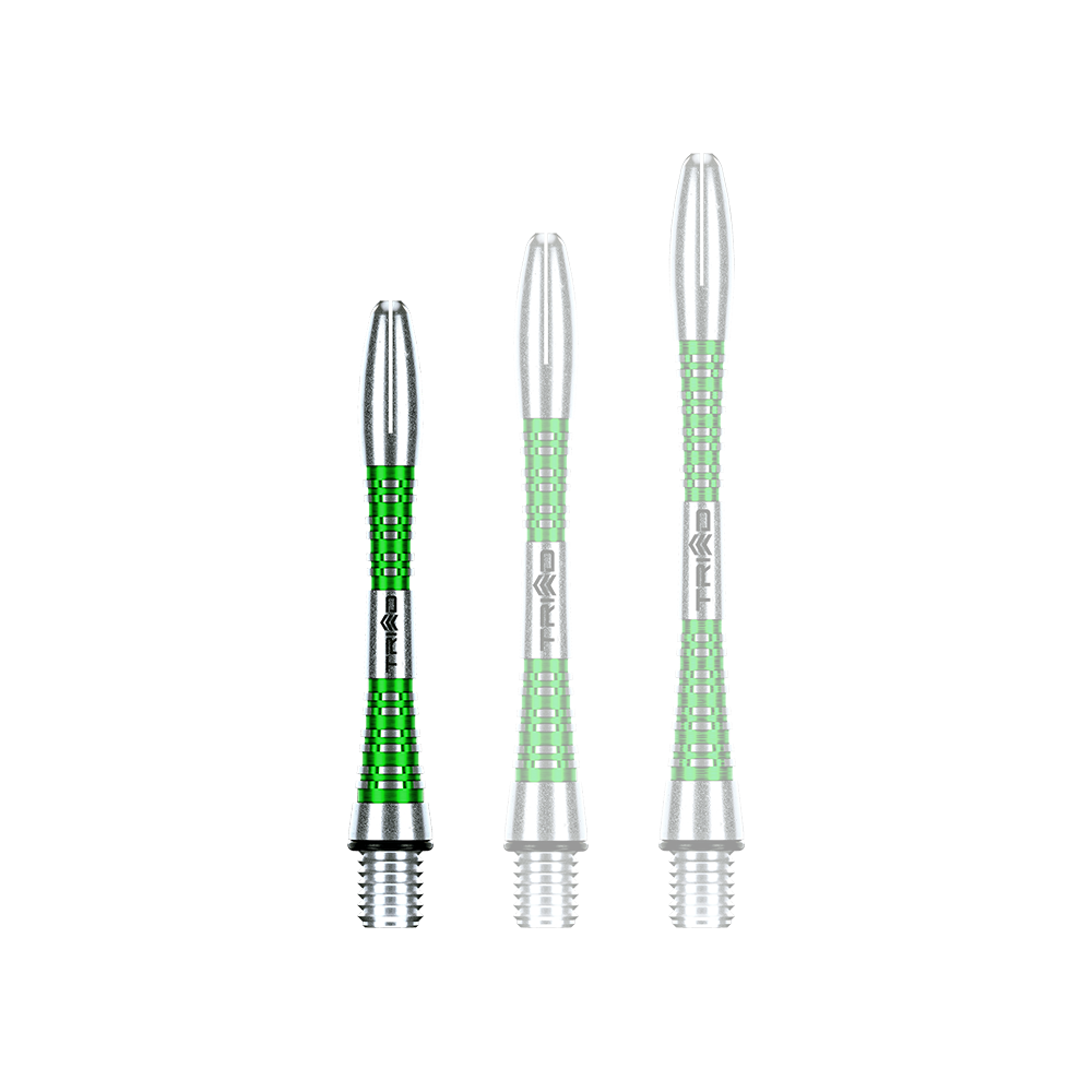 Winmau Triad Aluminium Shafts - Grün