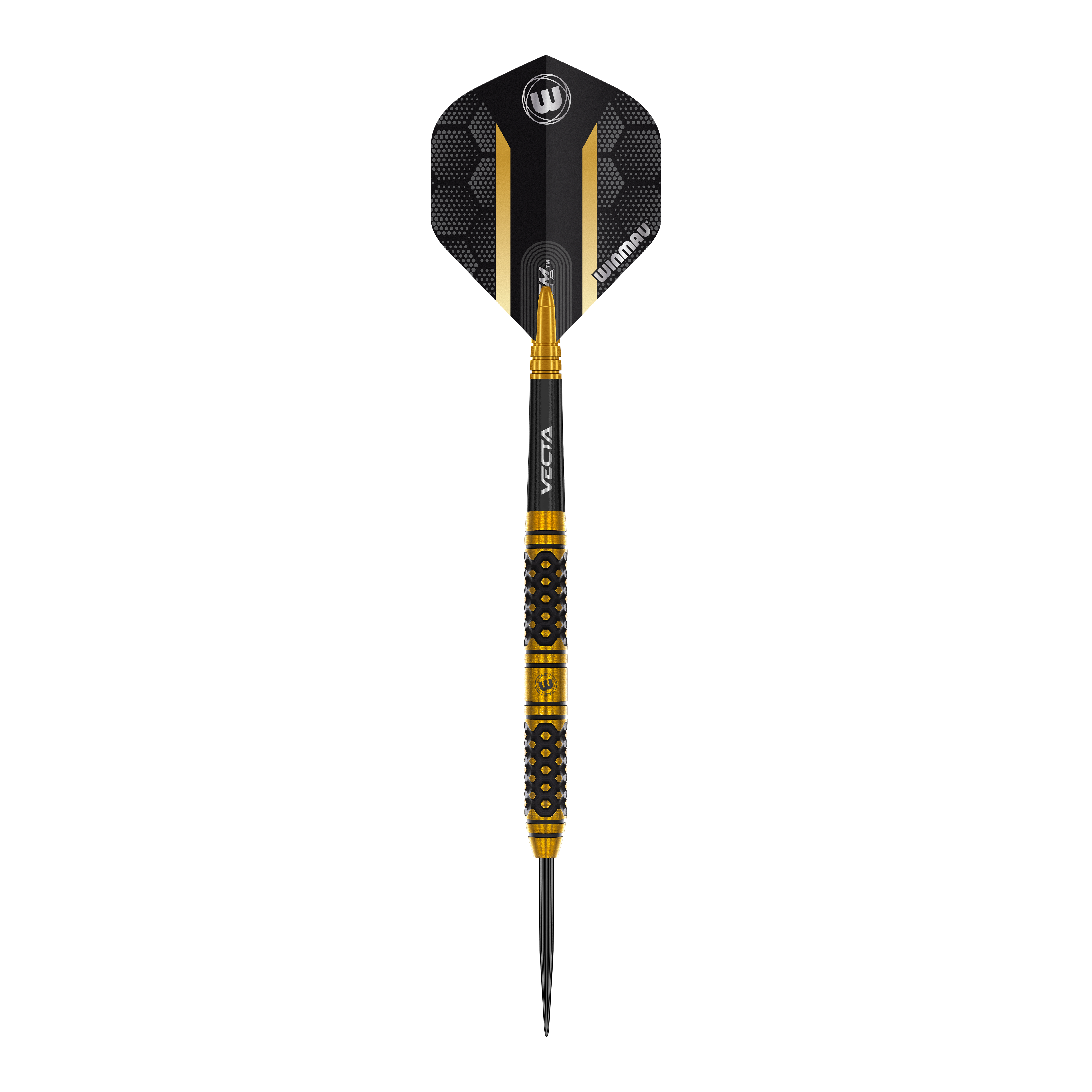 Winmau Team 360 Bradley Van Der Velden Steeldarts - 22g Das Bild zeigt die Winmau Team 360 Bradley Van Der Velden Steeldarts mit einem Gewicht von 22 Gramm. Die Darts sind für Präzision und professionelle Spieler konzipiert.
