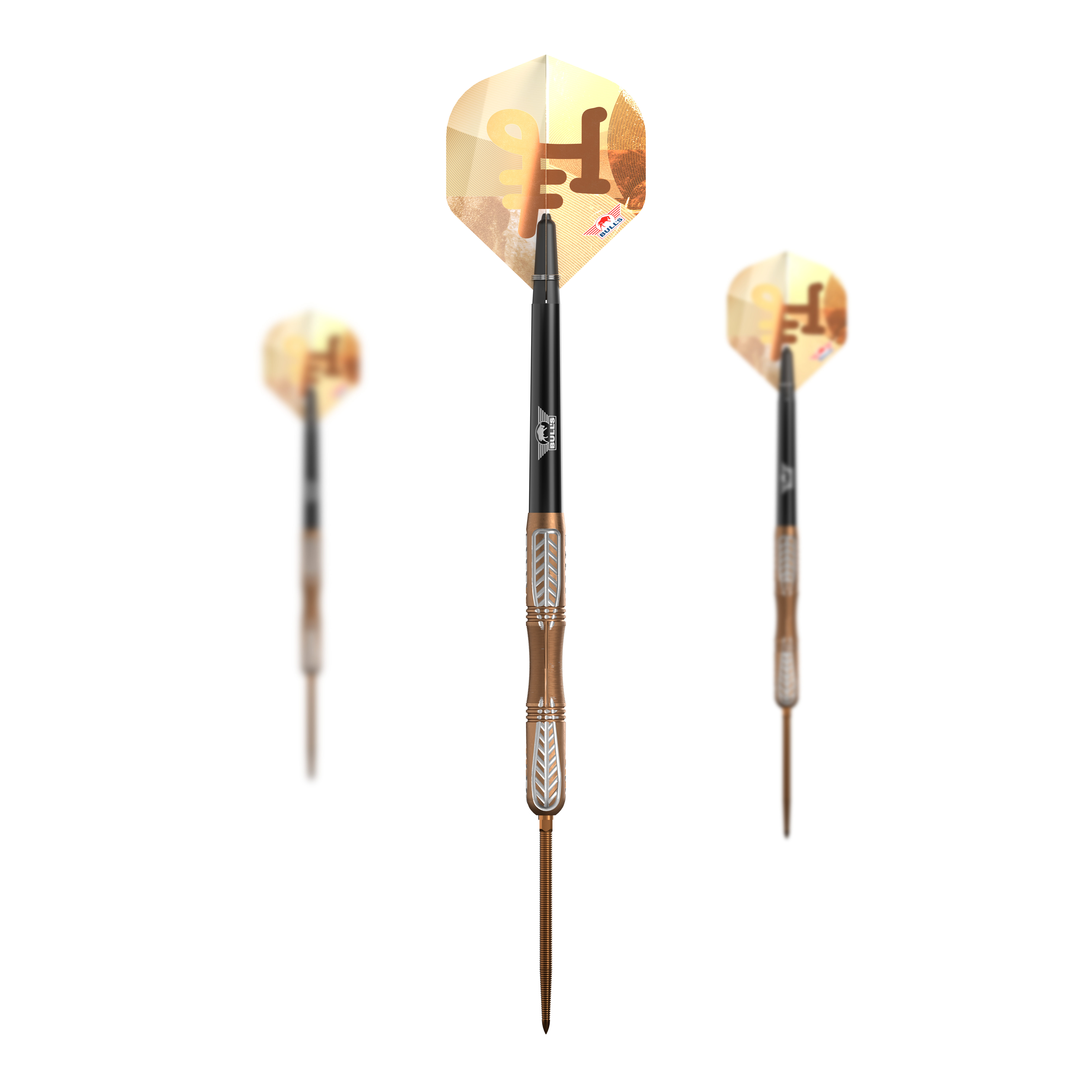 Bulls NL Bronzo True Convertible Point Steeldarts Bulls NL Bronzo True Convertible Point Steeldarts