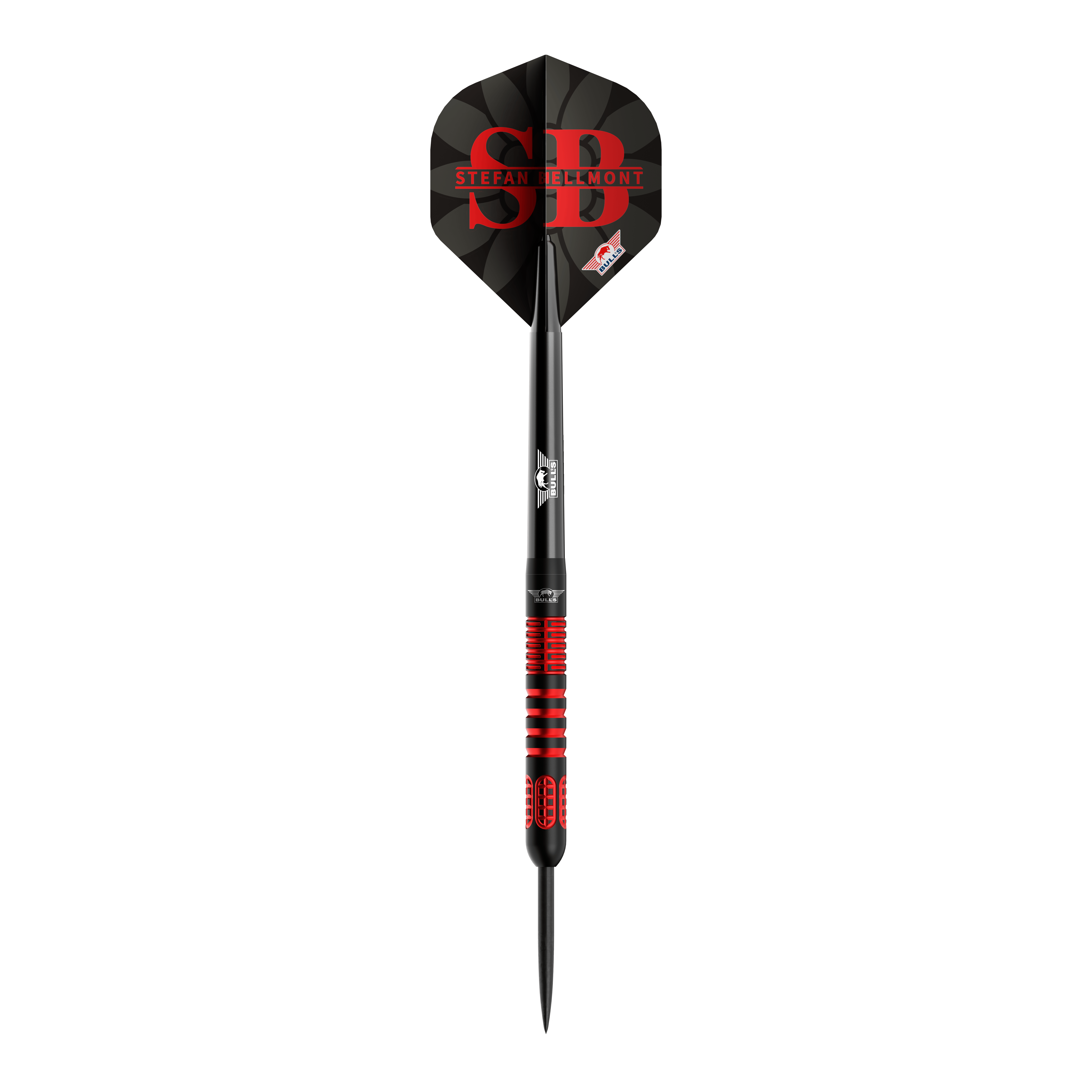 Bulls NL Stefan Bellmont 90 Steeldarts - 23g Diese Abbildung zeigt die Bulls NL Stefan Bellmont 90 Steeldarts 23g. Die Steeldarts zeichnen sich durch ihr stilvolles Design und hohe Qualität aus.