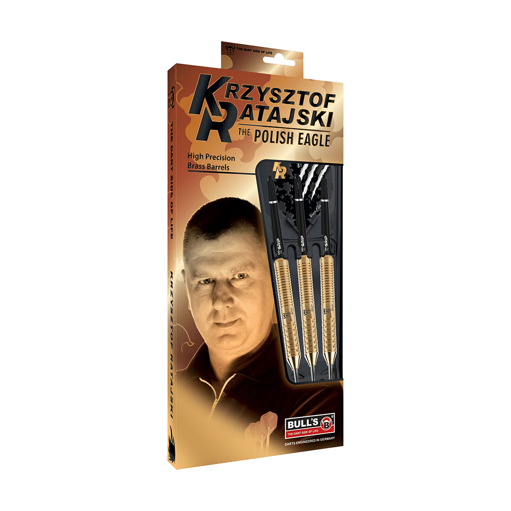 Bulls Krzysztof Ratajski Brass Gold Steeldarts - 22g